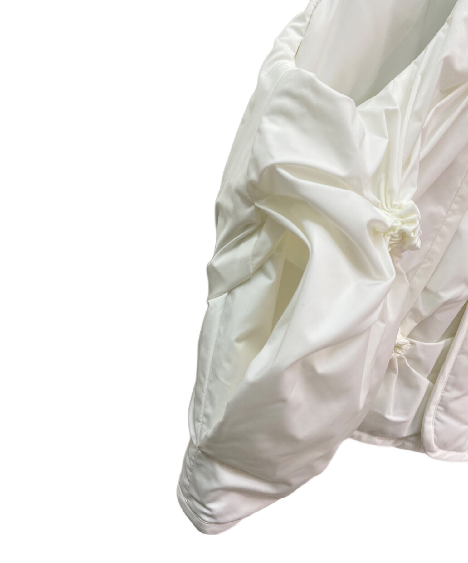 中古・古着通販】ENFOLD (エンフォルド) FLOWER-GATHER VEST ホワイト