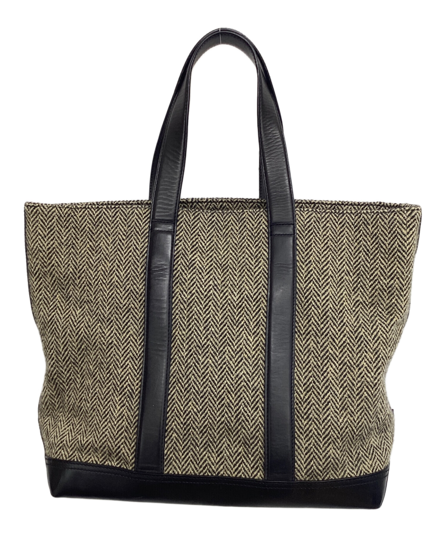 美品　ラルフローレン　ヘリンボーン　トートバッグ　A4対応 中古・古着通販】RALPH LAUREN (ラルフローレン) ヘリンボーントート