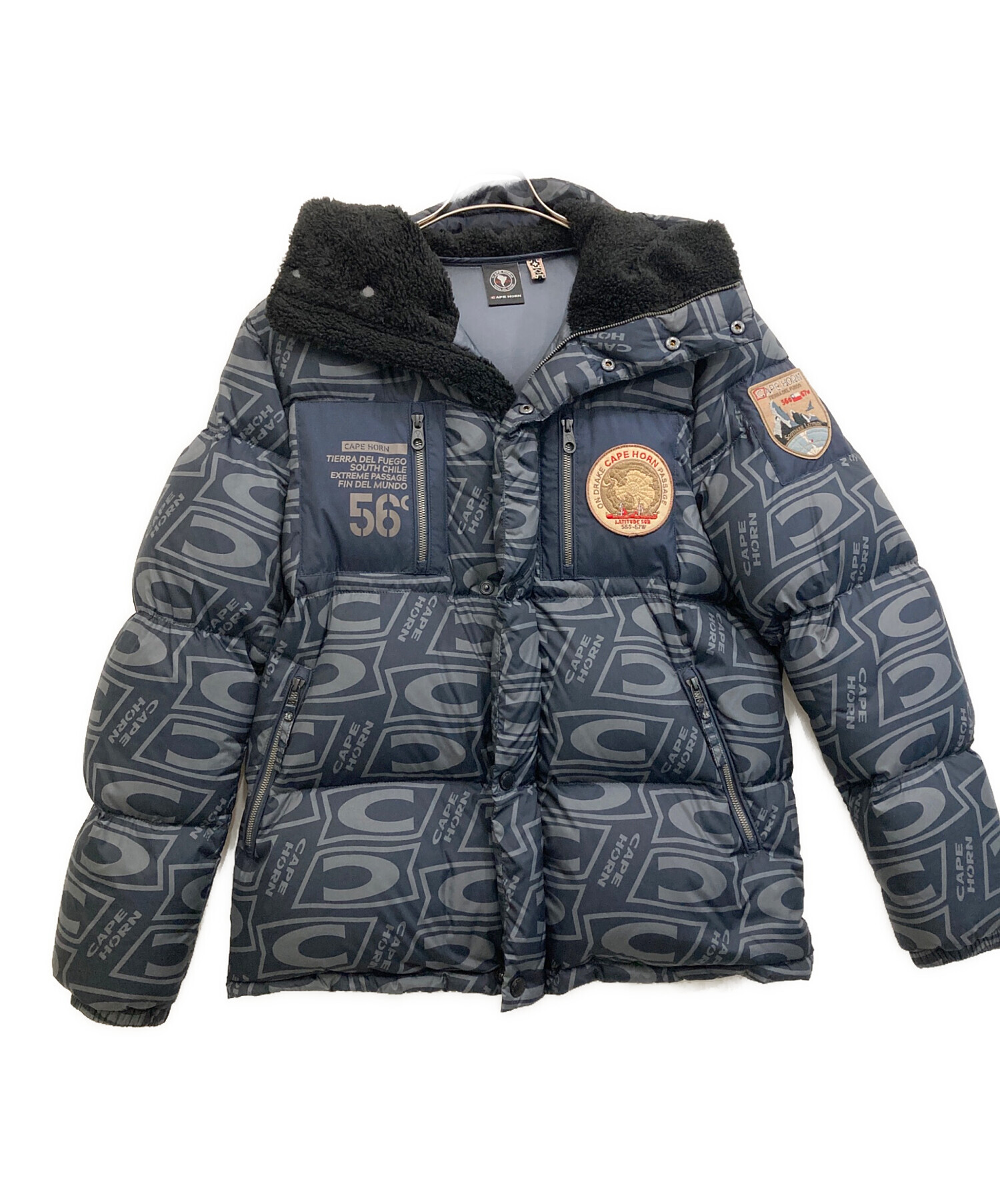 中古・古着通販】CAPE HORN (ケープホーン) ダウンジャケット ブラック