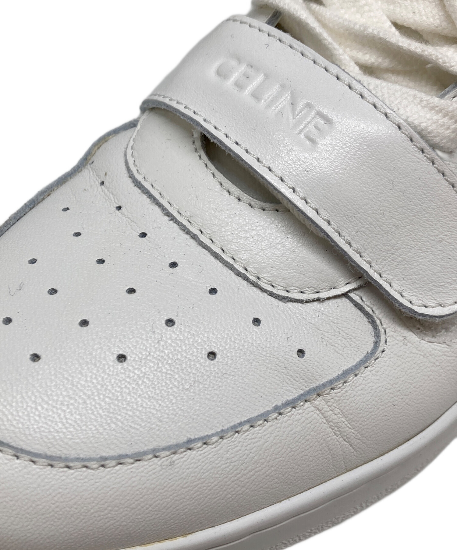 中古・古着通販】CELINE (セリーヌ) ベルクロストラップ ミッド