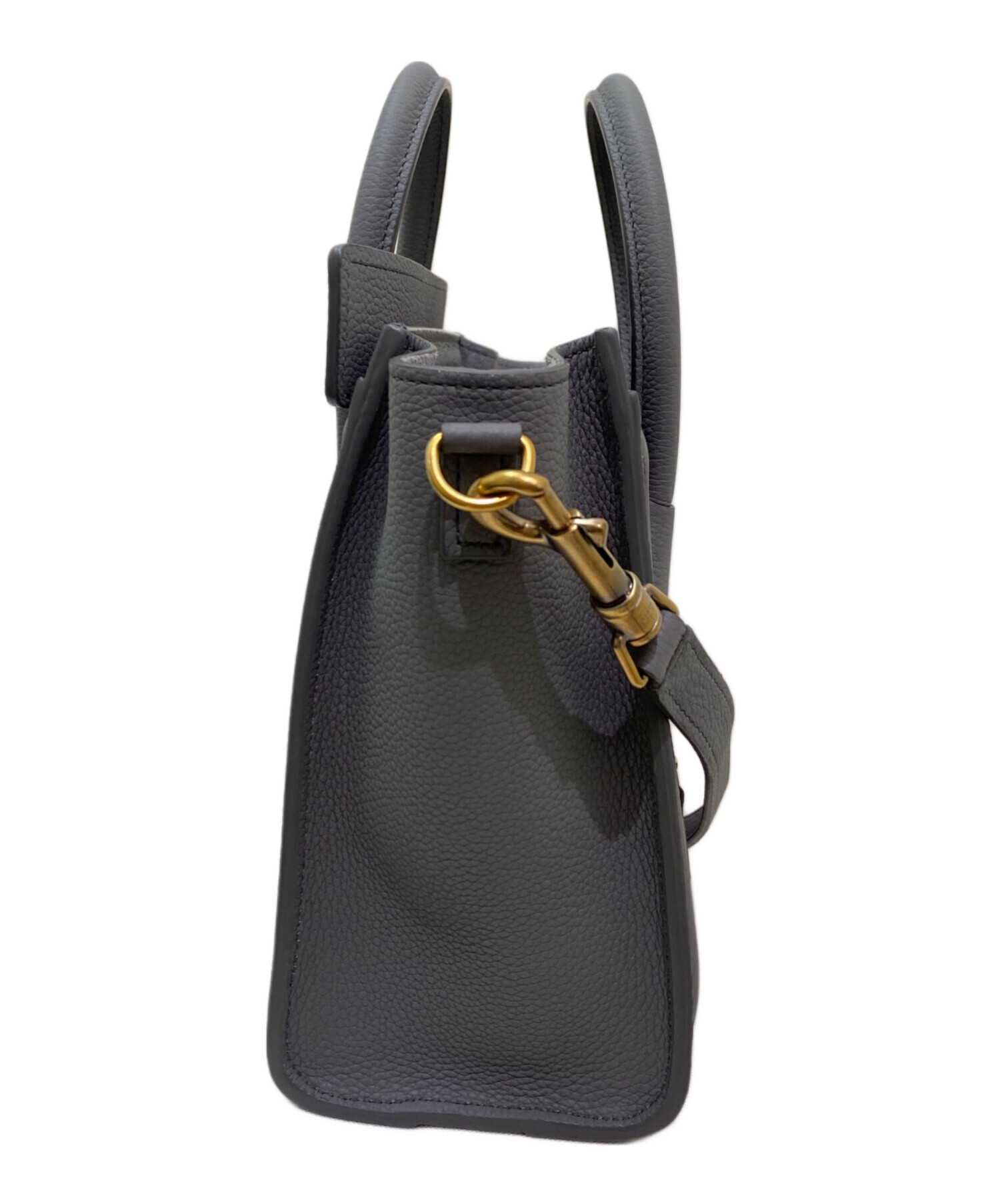 中古・古着通販】CELINE (セリーヌ) ラゲージ ナノショッパー グレー