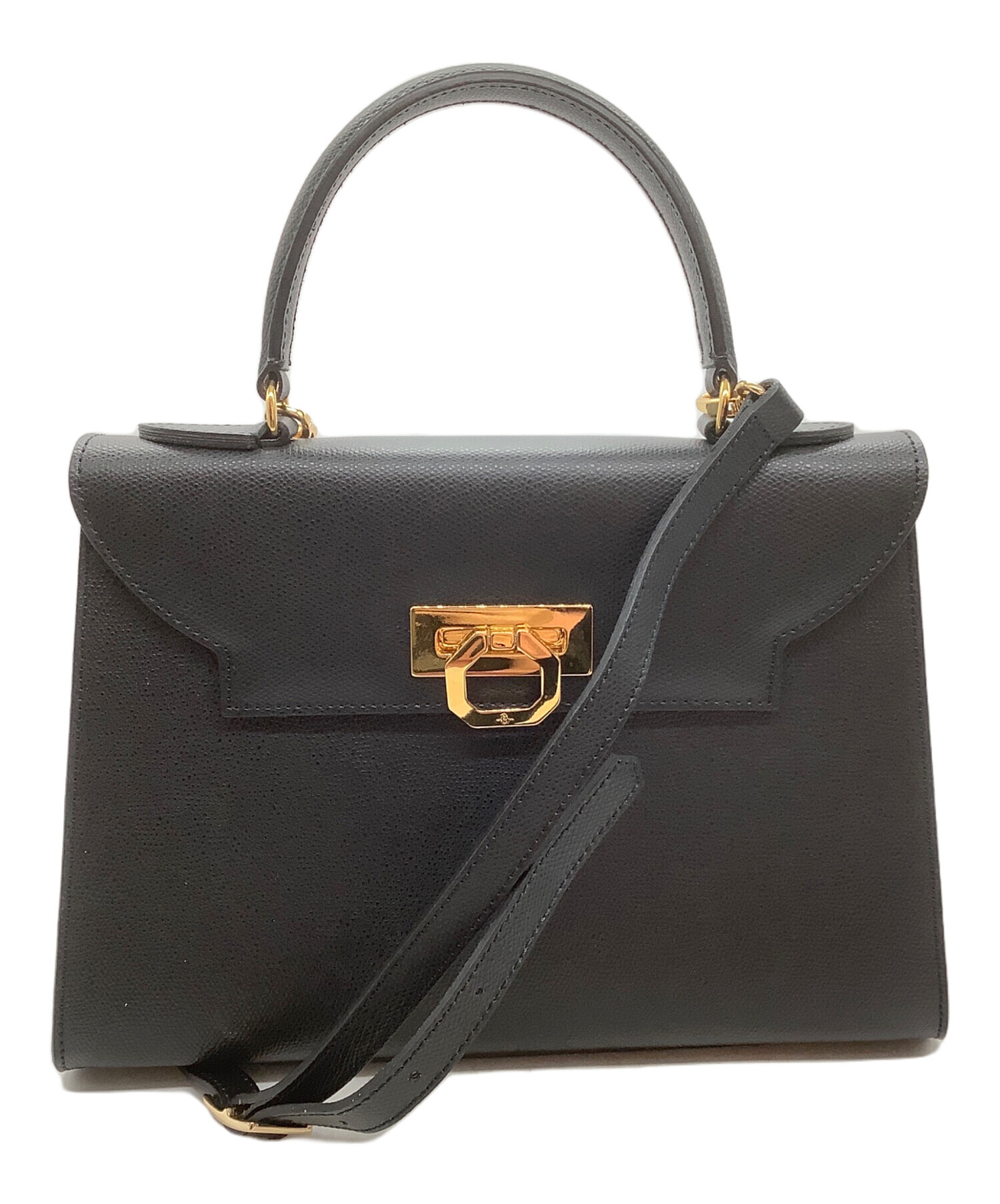 中古・古着通販】CARBOTTI (カルボッティ) 2WAYバッグ ブラック 