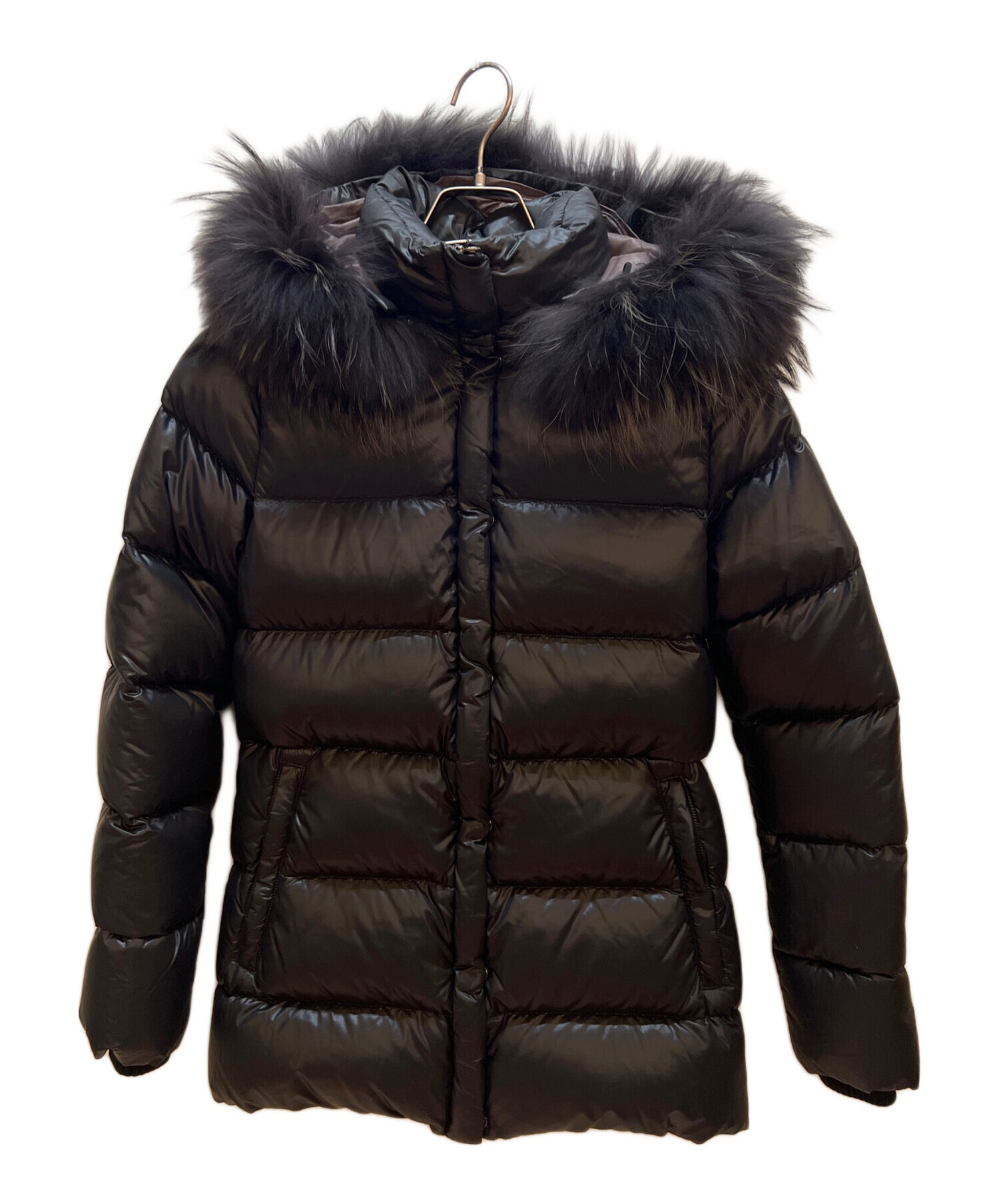 DUVETICA デュベティカ ダウンコート 黒 38 中古・古着通販】DUVETICA (デュベティカ) SABIKダウンコート ブラック