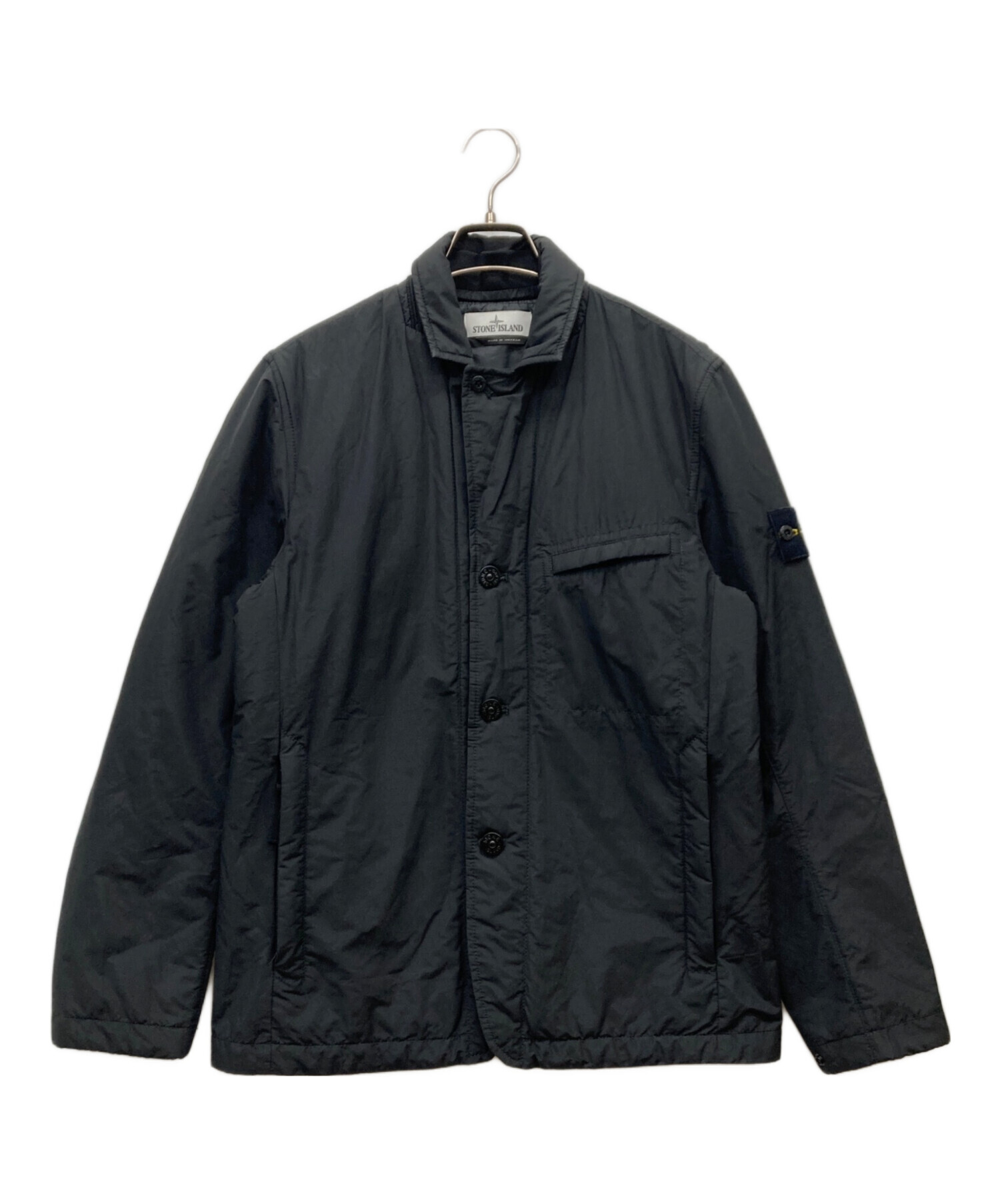 【極美品】STONE  　　　　フーデッドジャケット プリマロフ Stone Island ストーンアイランド ガーメントダイ プリマロフト