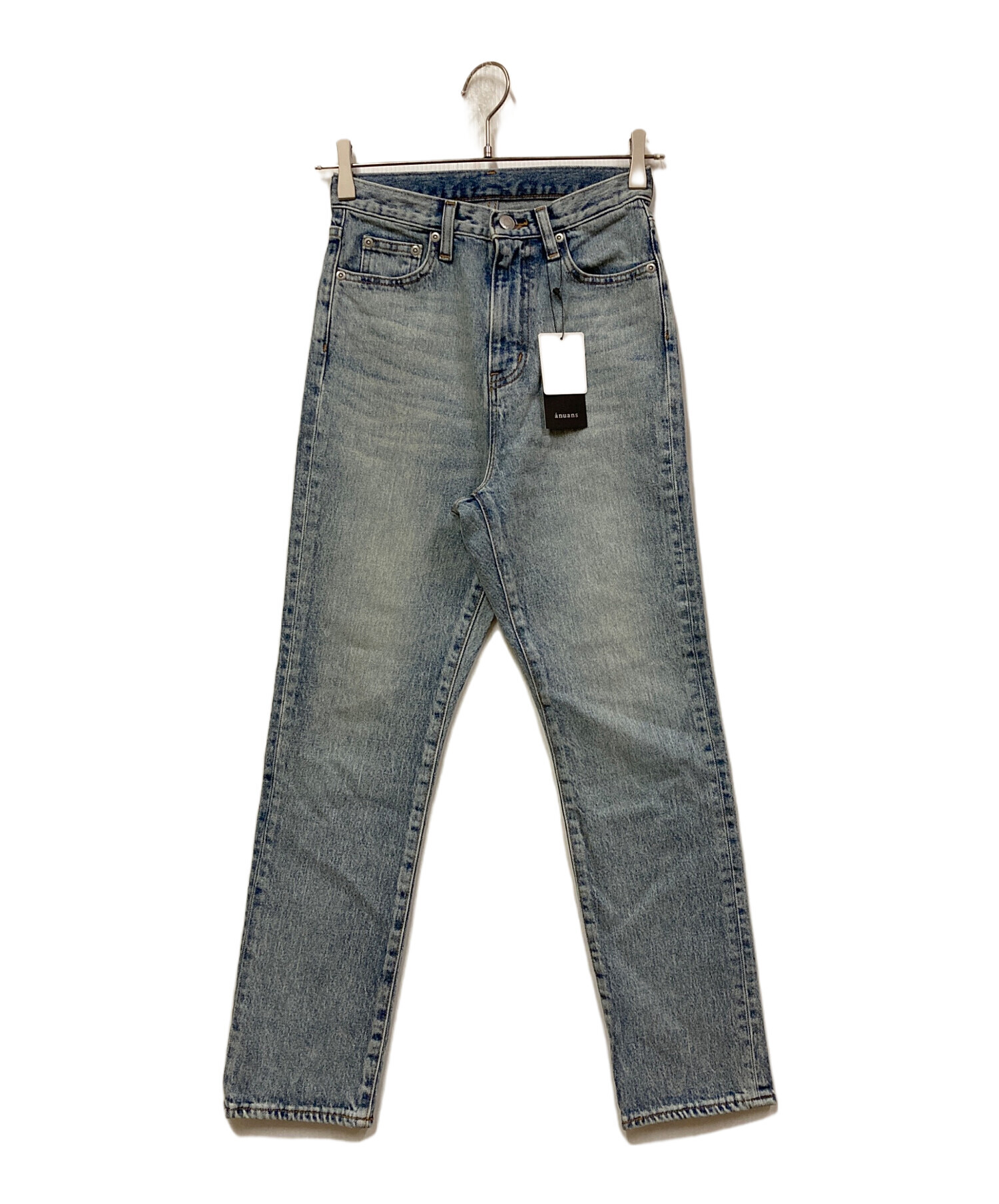 中古・古着通販】anuans (アニュアンス) Slim straight denim/スリム
