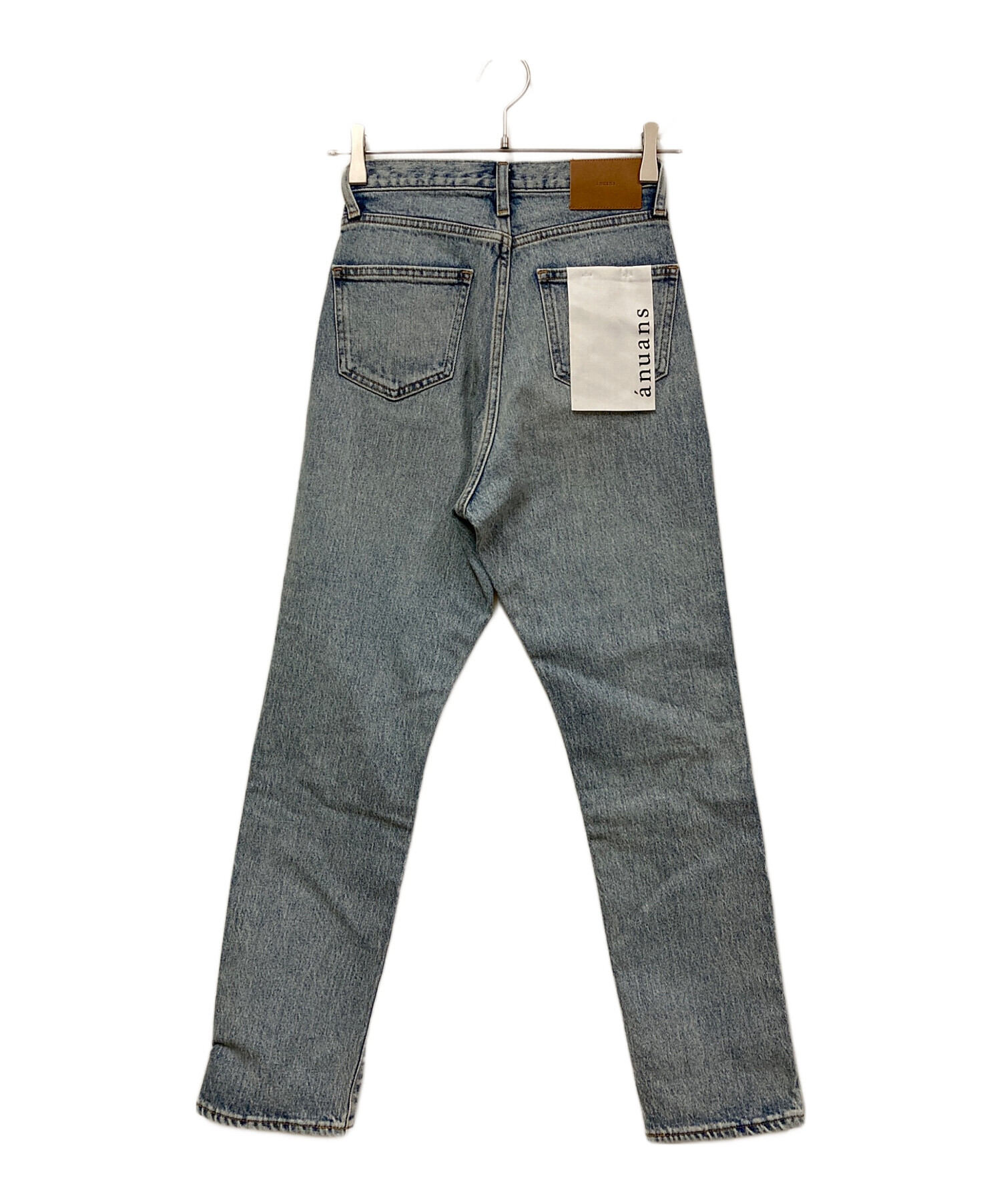 中古・古着通販】anuans (アニュアンス) Slim straight denim/スリム
