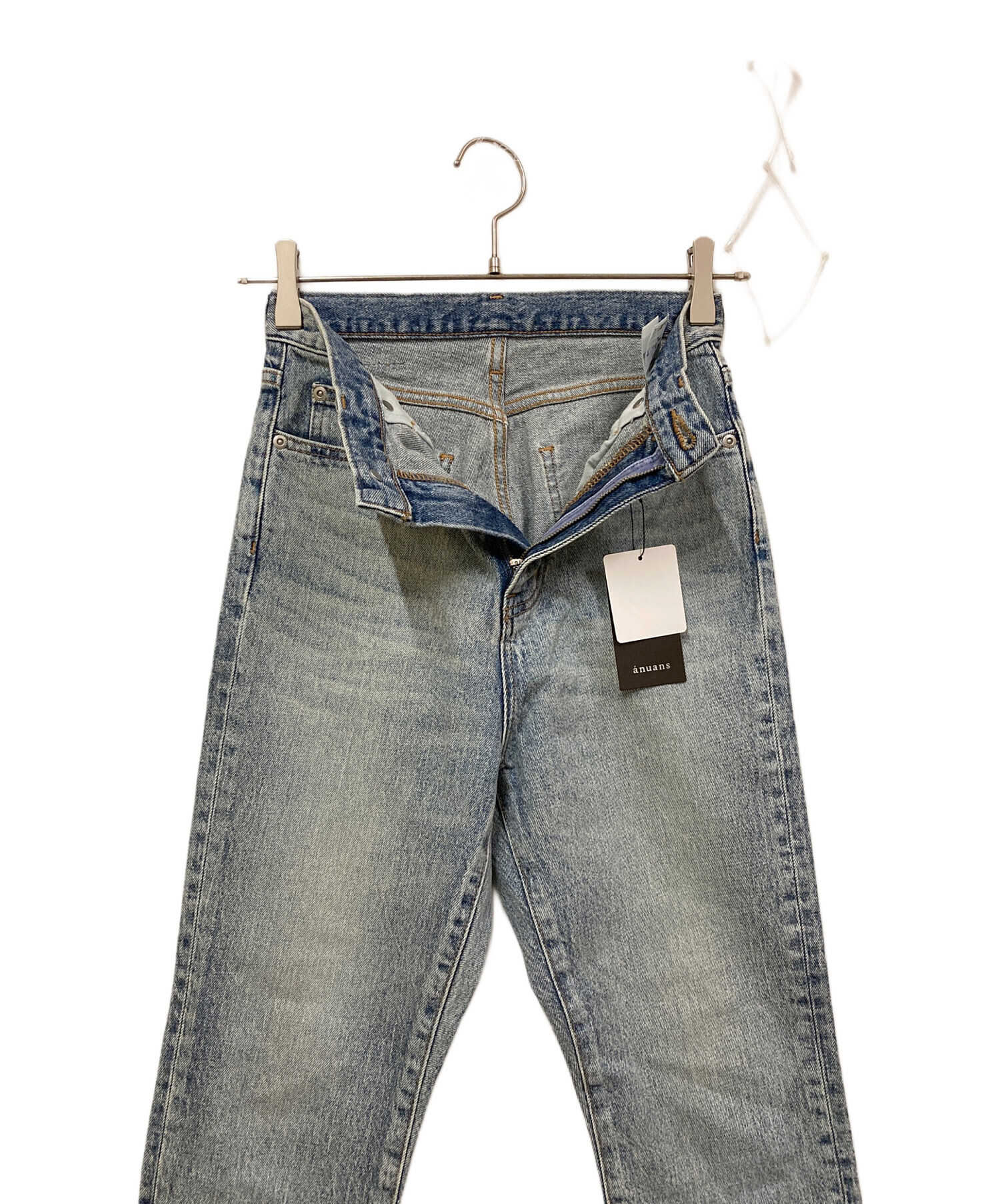中古・古着通販】anuans (アニュアンス) Slim straight denim/スリム
