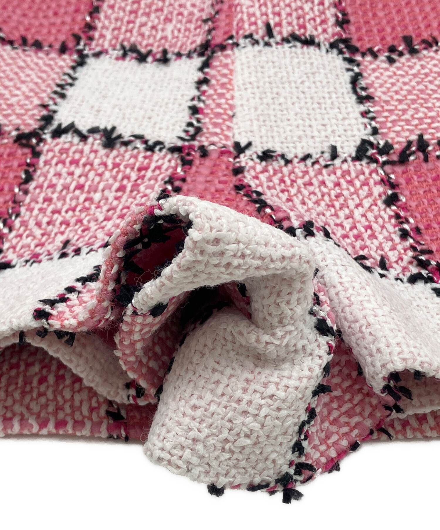 中古・古着通販】sheller (シェリエ) ギンガムツイードキュロット