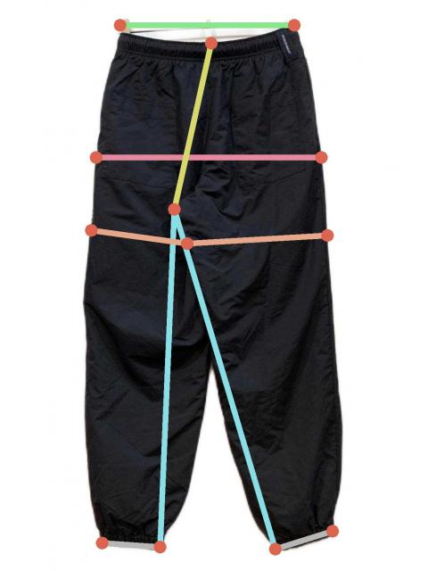 中古・古着通販】DESCENDANT (ディセンダント) WHARF NYLON TROUSERS