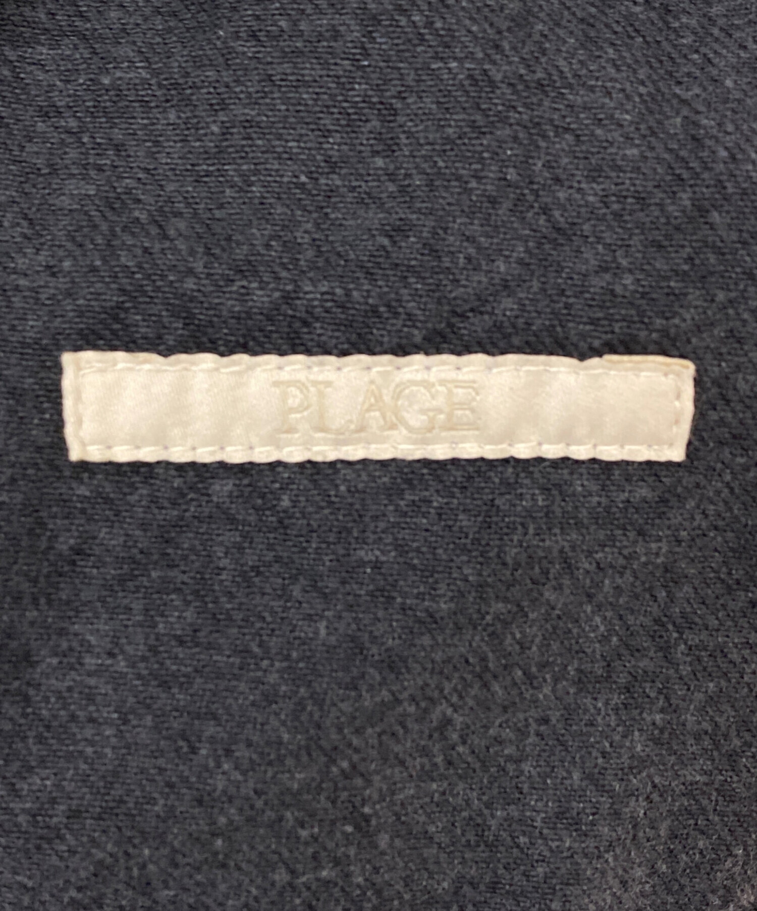 中古・古着通販】Plage (プラージュ) デニムジャケット ブラック