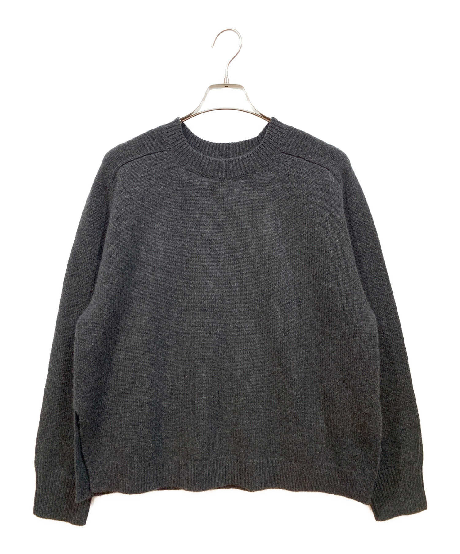 中古・古着通販】theory (セオリー) カシミヤニット チャコールグレー