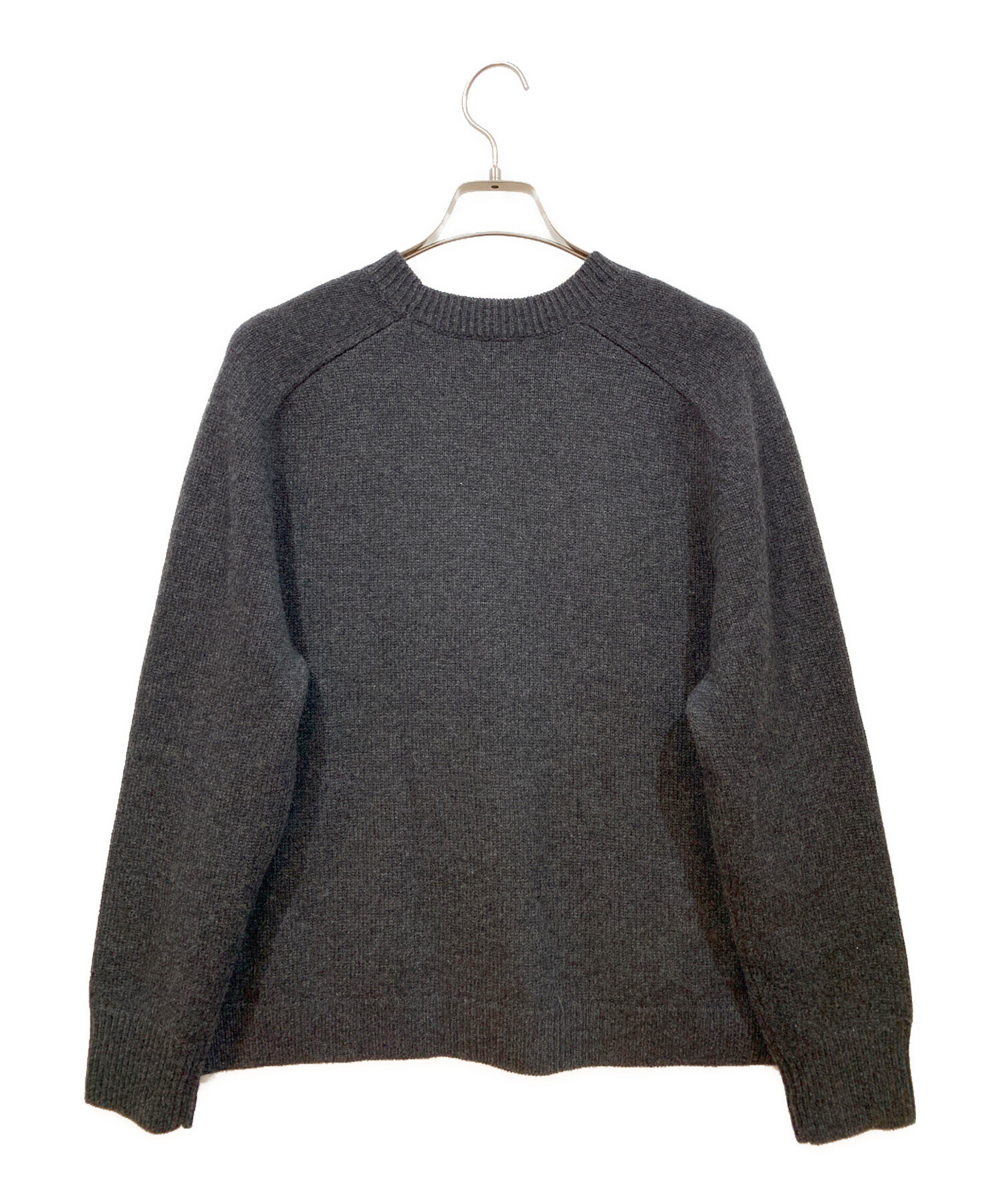 中古・古着通販】theory (セオリー) カシミヤニット チャコールグレー