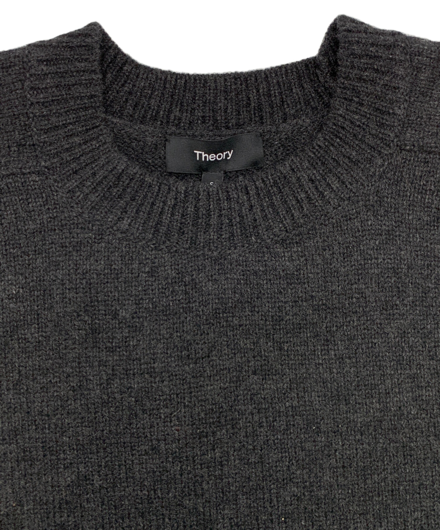 中古・古着通販】theory (セオリー) カシミヤニット チャコールグレー