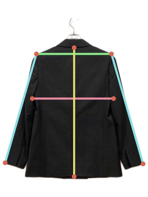 セオリー　ダブルジャケット 中古・古着通販】theory (セオリー) ダブルジャケット ブラック サイズ