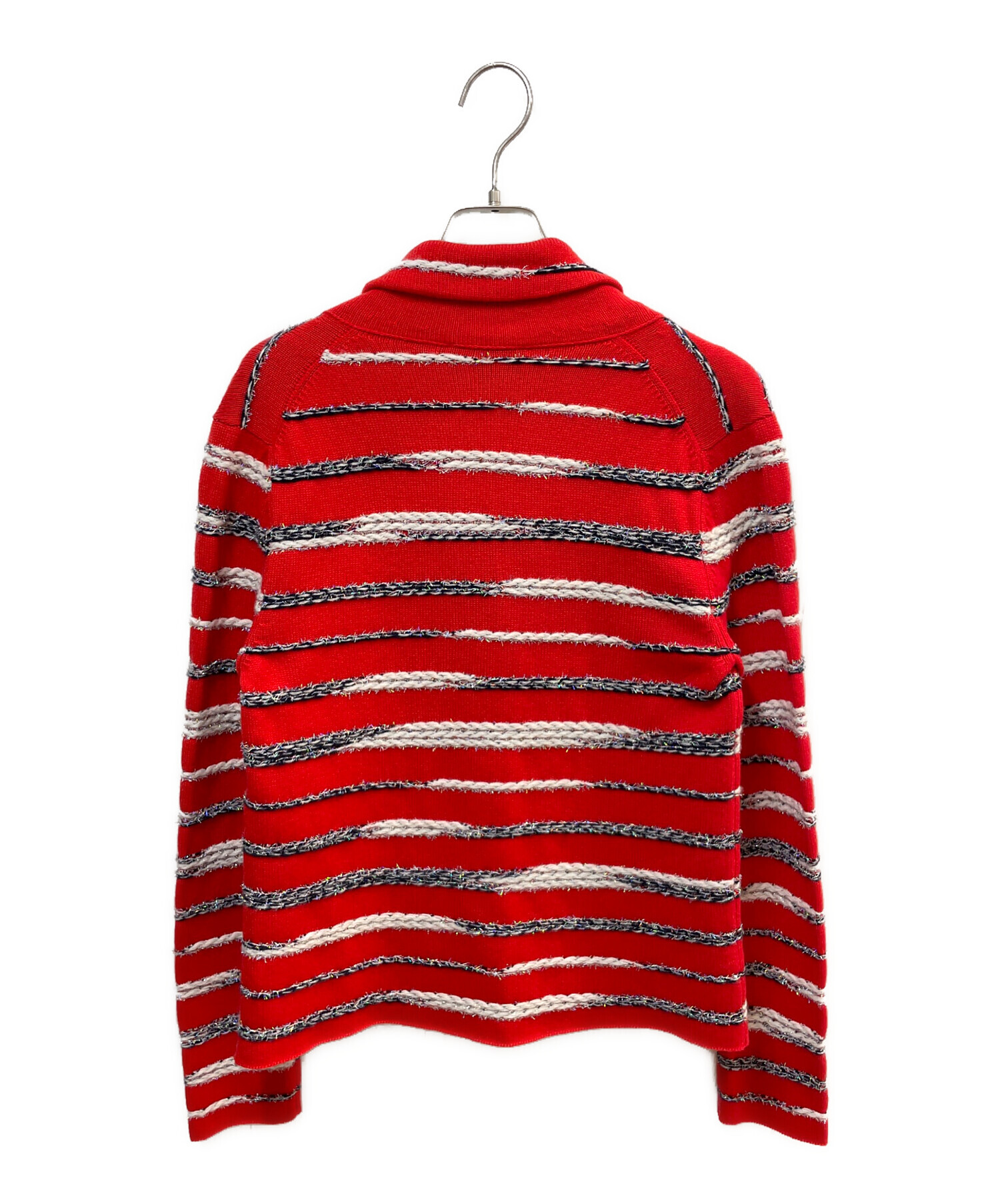 中古・古着通販】CHANEL (シャネル) P64 カシミヤボーダーニット