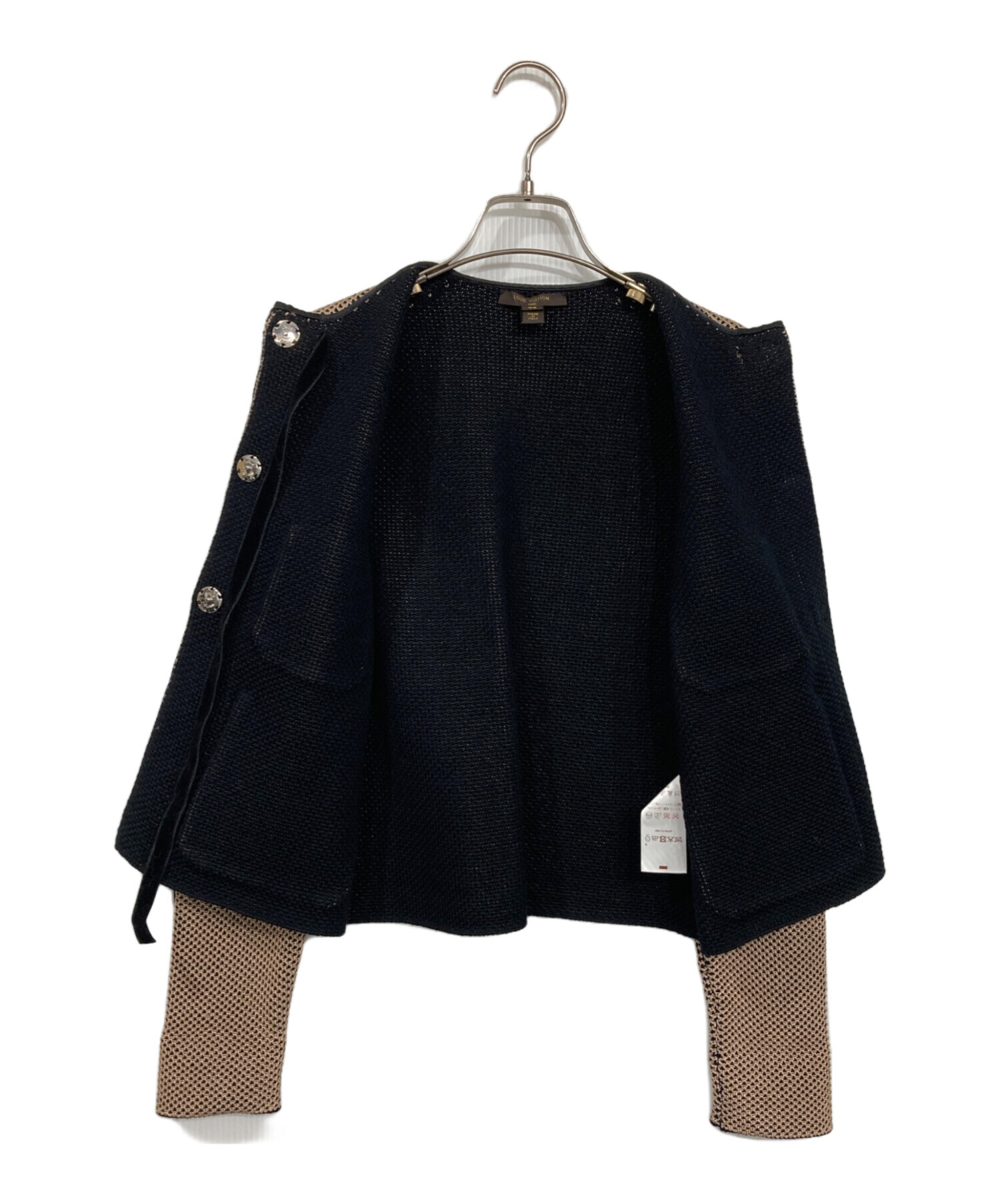 中古・古着通販】LOUIS VUITTON (ルイ ヴィトン) ノーカラーウール