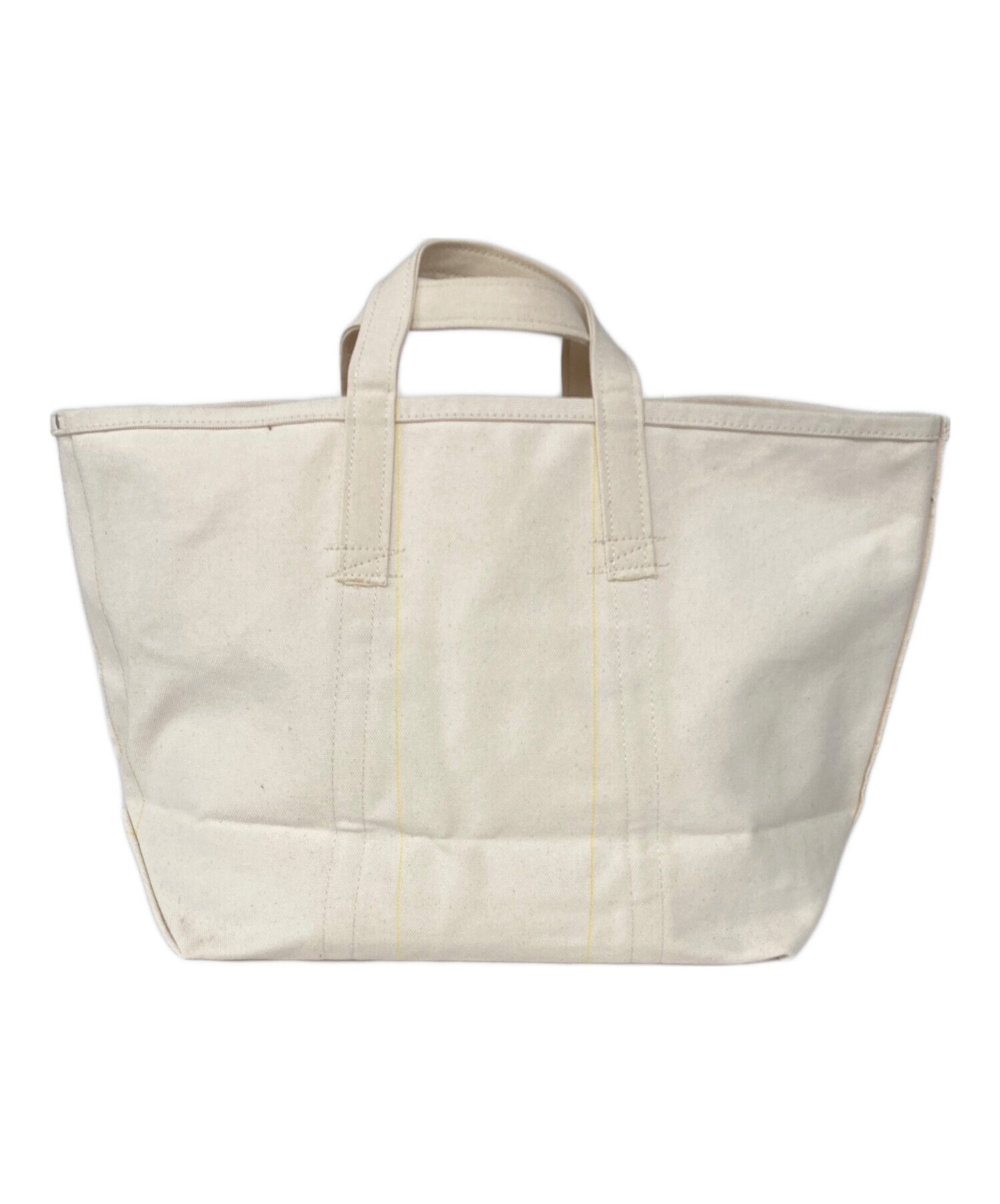中古・古着通販】SLOW (スロウ) キャンバストートバッグ アイボリー 