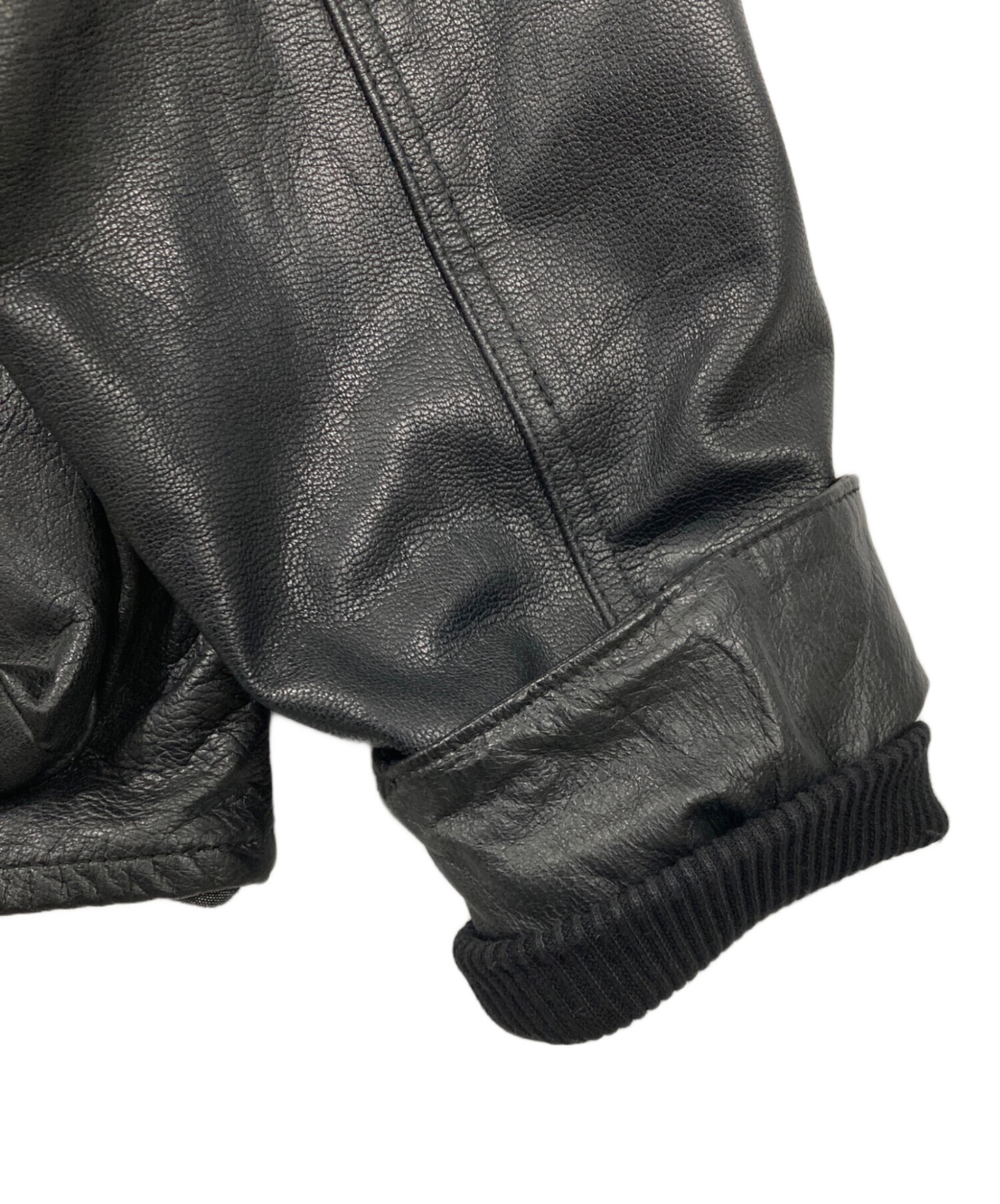 中古・古着通販】yoused (ユーズド) LEATHER FISHING JACKET/レザー