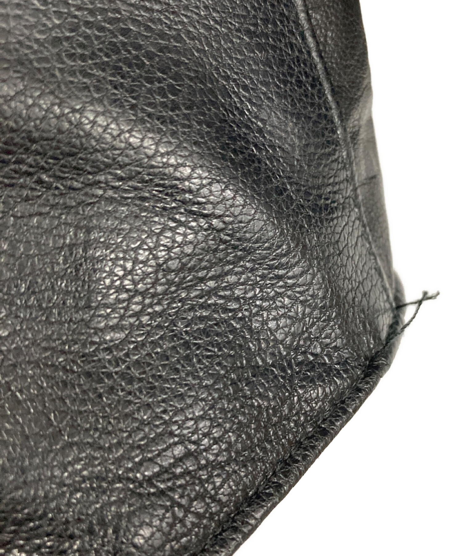 中古・古着通販】yoused (ユーズド) LEATHER FISHING JACKET/レザー