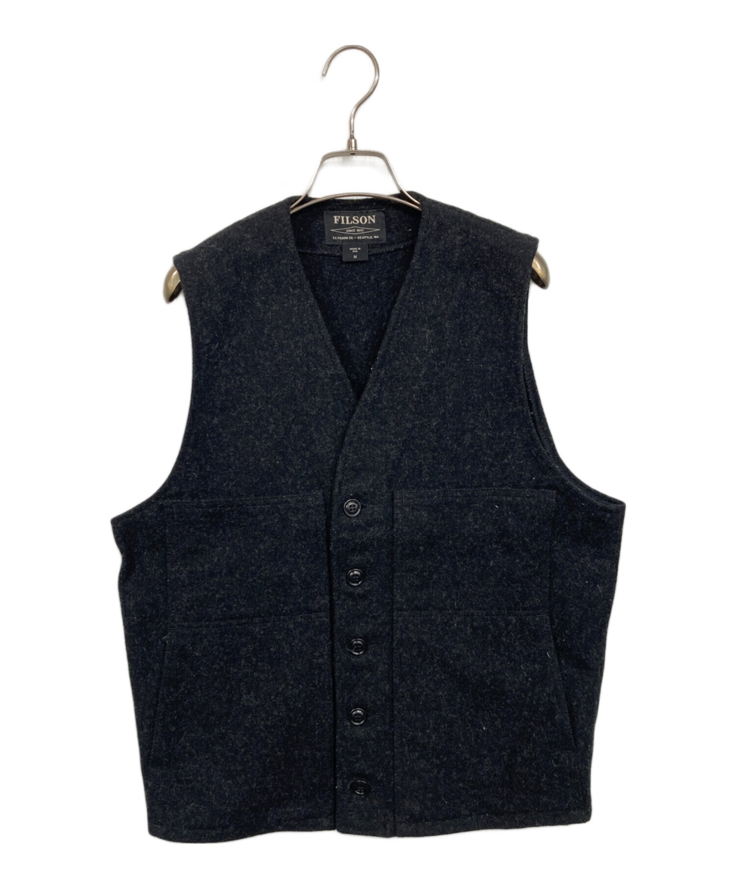 中古・古着通販】FILSON (フィルソン) MACKINAW WOOL VEST/マッキーノ