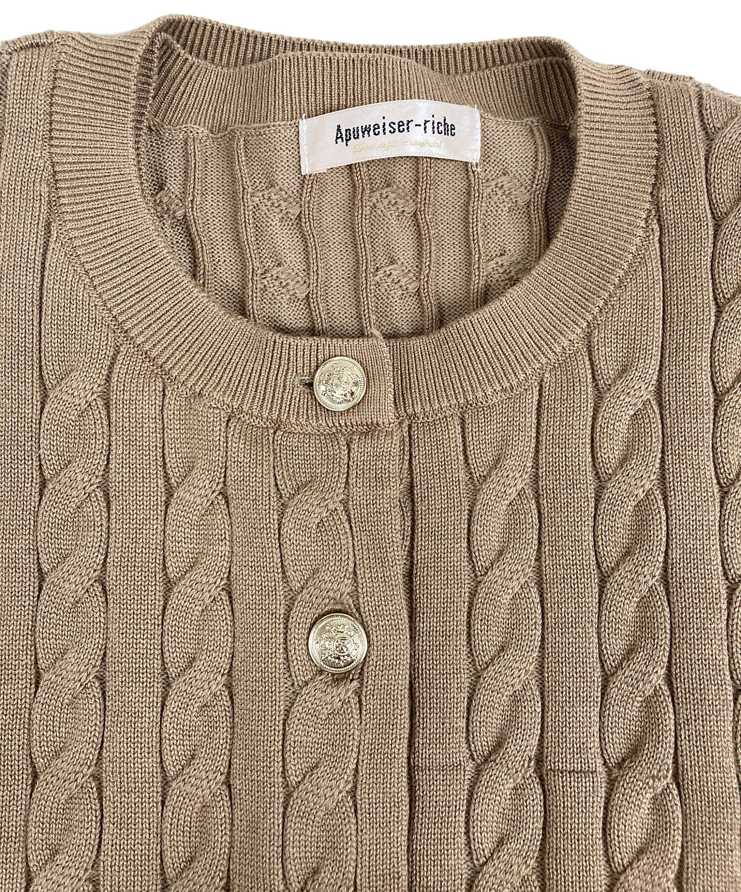 中古・古着通販】Apuweiser-riche (アプワイザーリッシェ) 配色