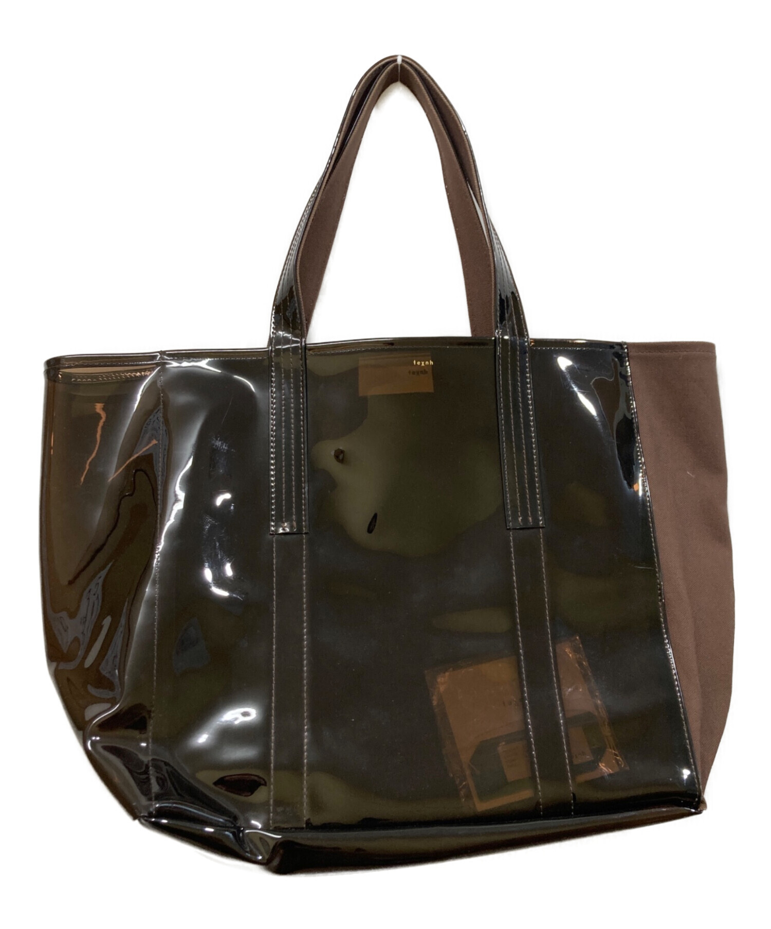 中古・古着通販】texnh (テクネ) GLASSBOAT TOTE L ブラウン｜ブランド 