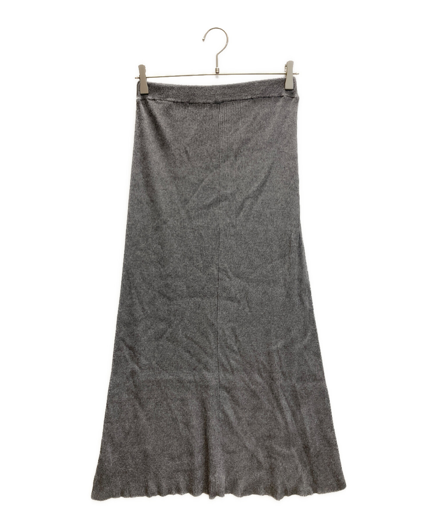 中古・古着通販】RIVE DROITE (リヴドロワ) レーヨン混ナローフレア