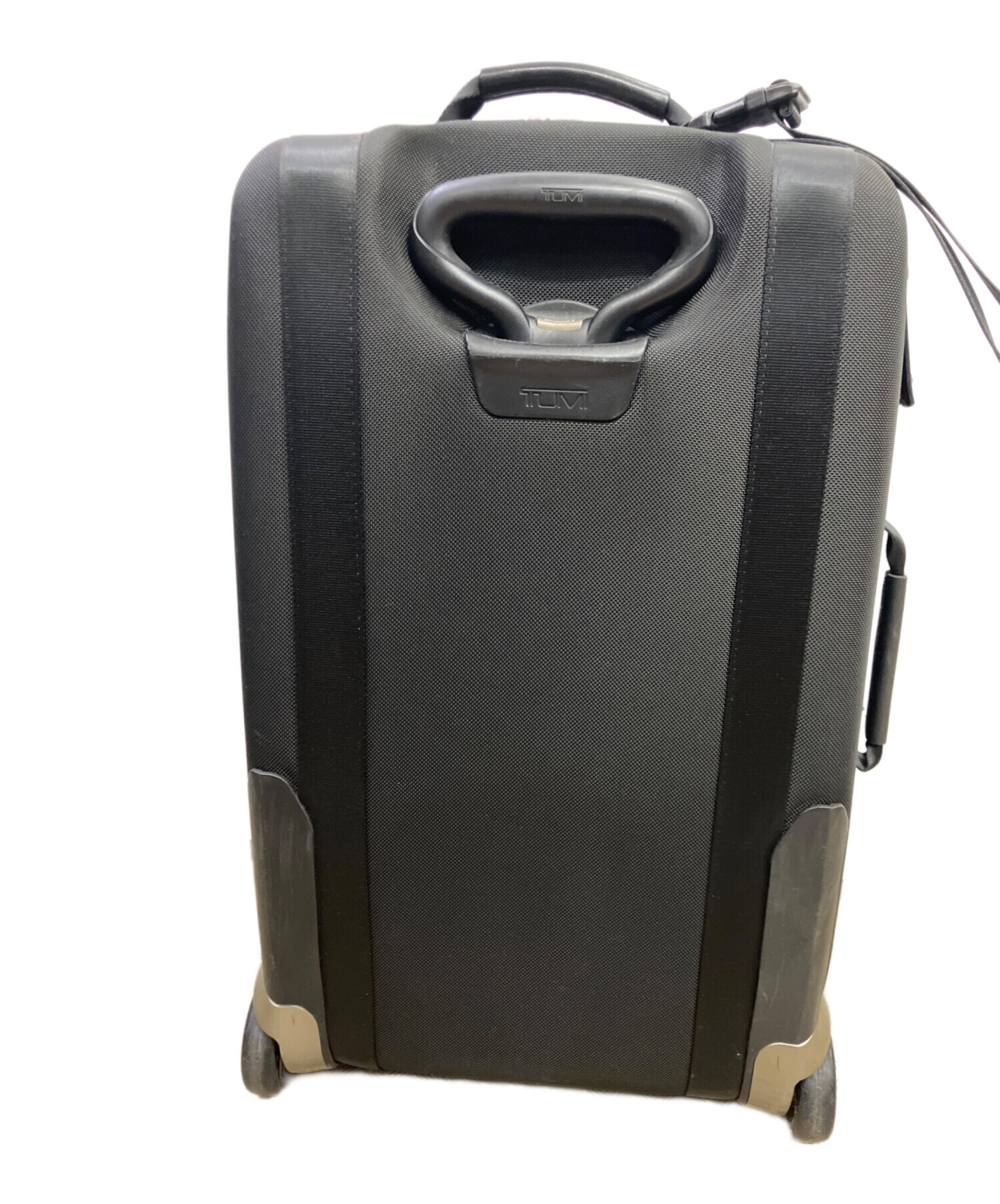 TUMI トゥミ スーツケース キャリーケース 中古品 訳アリ品 中古・古着通販】TUMI (トゥミ) キャリーバッグ ブラック｜ブランド