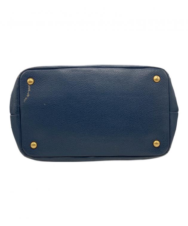 中古・古着通販】PRADA (プラダ) ヴィッテロダイノ2WAYバッグ ネイビー