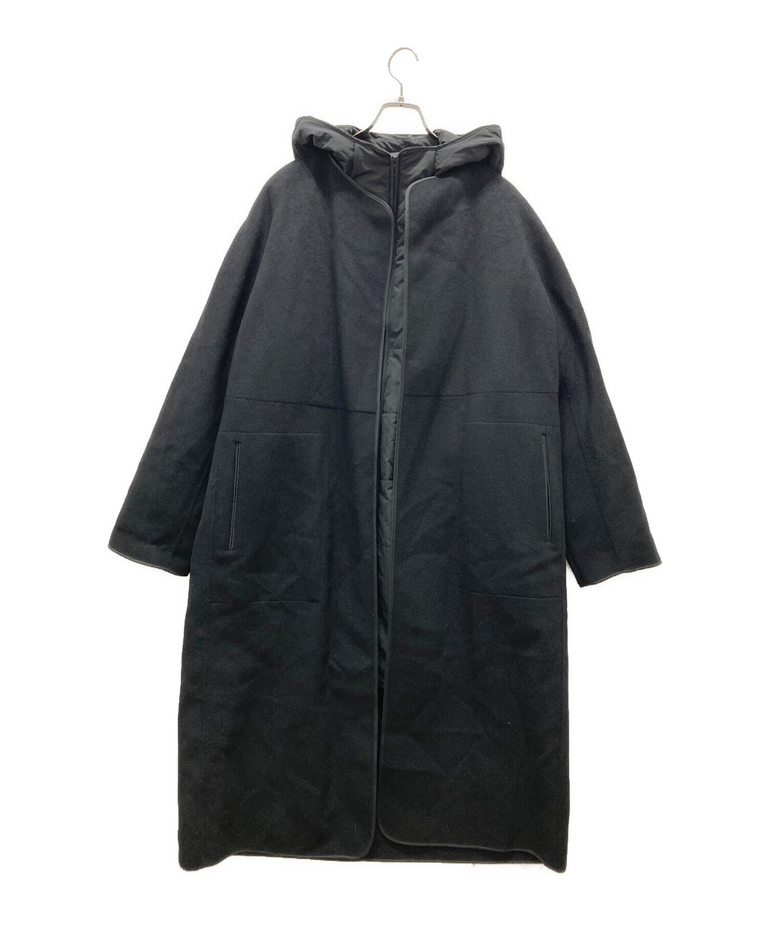 中古・古着通販】icB (アイシービー) Multiway Rever コート ブラック