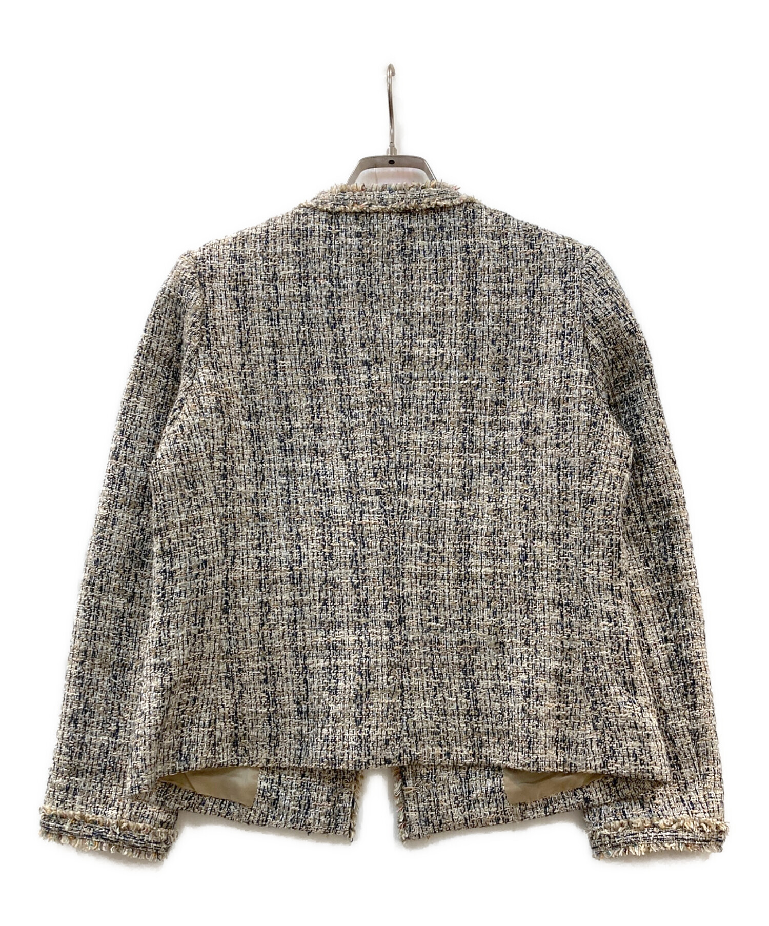 中古・古着通販】theory (セオリー) Beverly Tweed Fringe Slim JKT