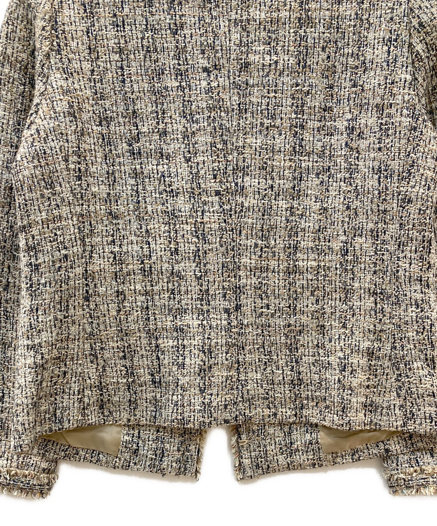 中古・古着通販】theory (セオリー) Beverly Tweed Fringe Slim JKT