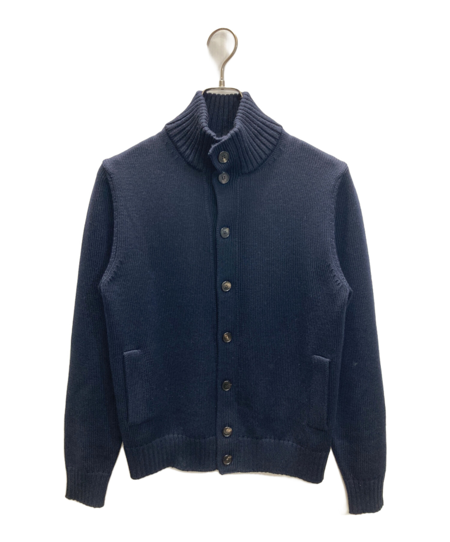 中古・古着通販】Zanone (ザノーネ) 5ゲージウールスタンドカラー