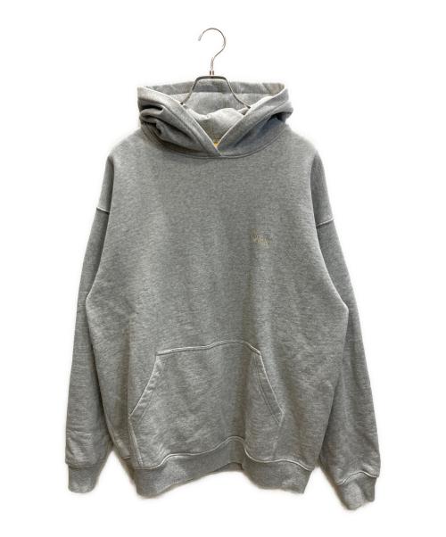 Dime チェック柄 パーカー XL 中古・古着通販】Dime (ダイム) ロゴパーカー グレー サイズ:SIZE XL