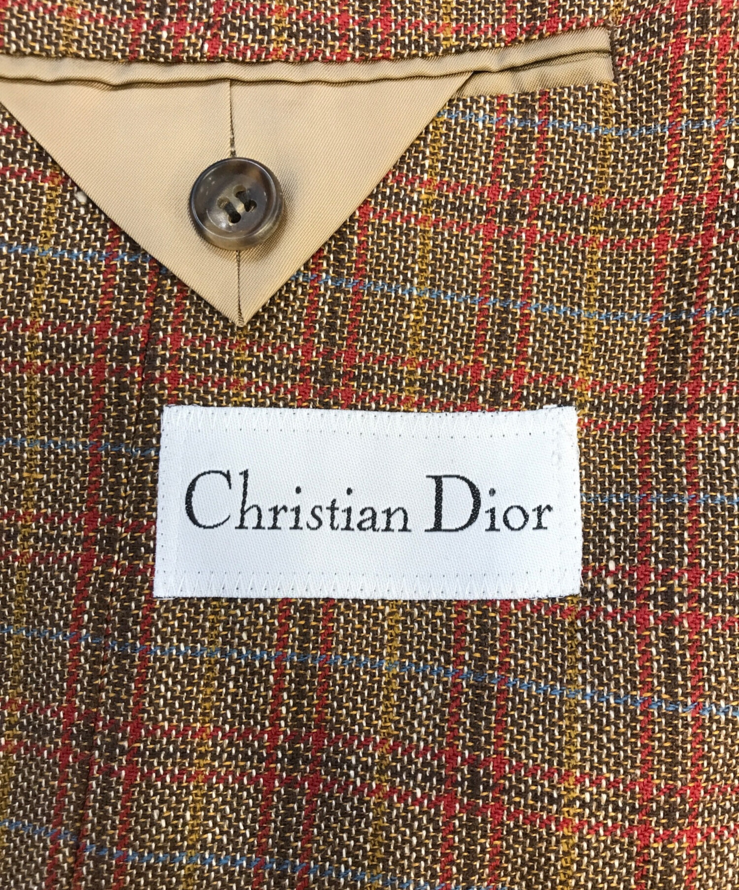 rion☆『美品』ChristianDiorテーラードジャケット 中古・古着通販】Christian Dior (クリスチャン ディオール) 3B