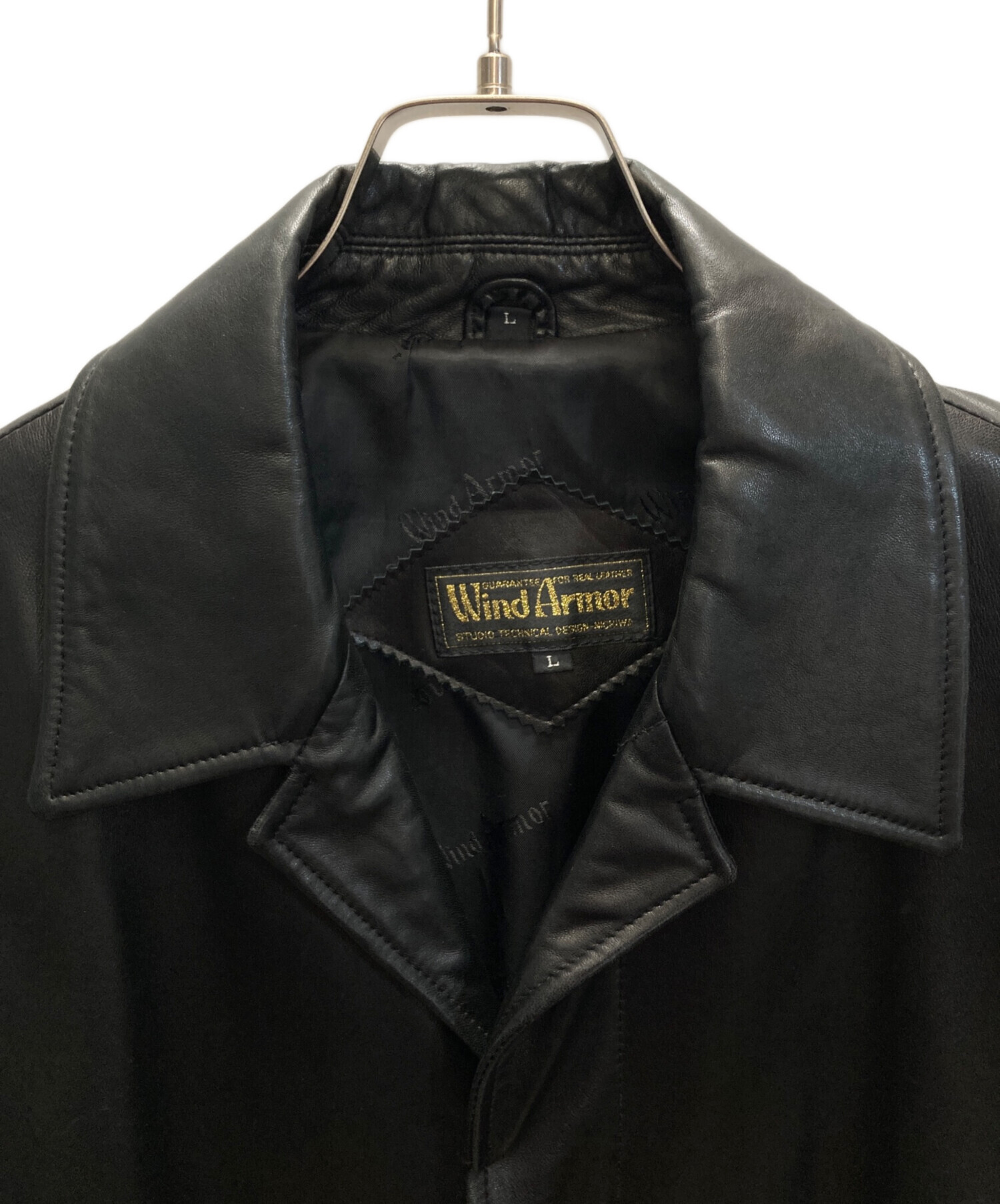 中古・古着通販】Wind Armor (ウィンドアーマー) ラムレザージャケット