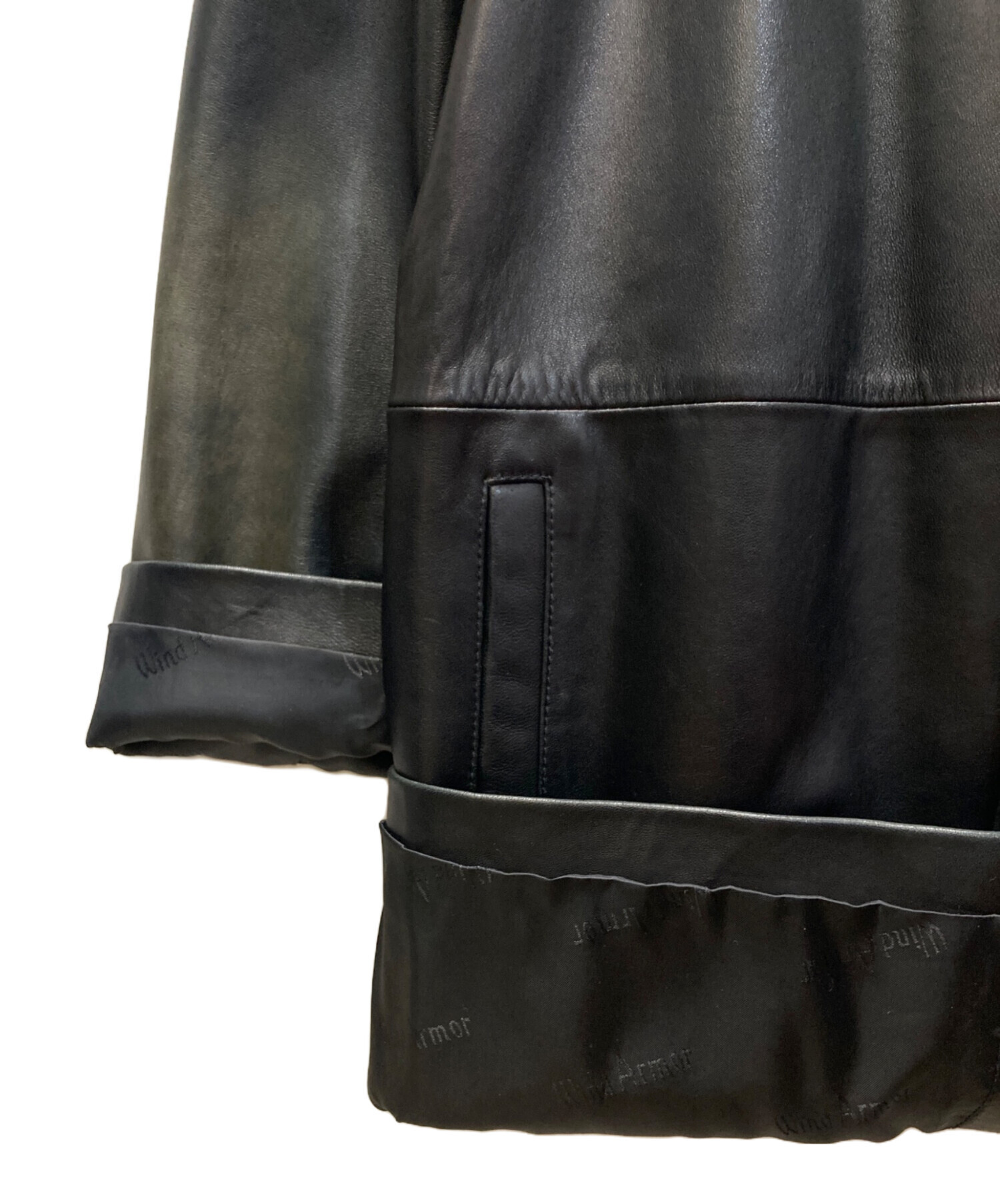 中古・古着通販】Wind Armor (ウィンドアーマー) ラムレザージャケット
