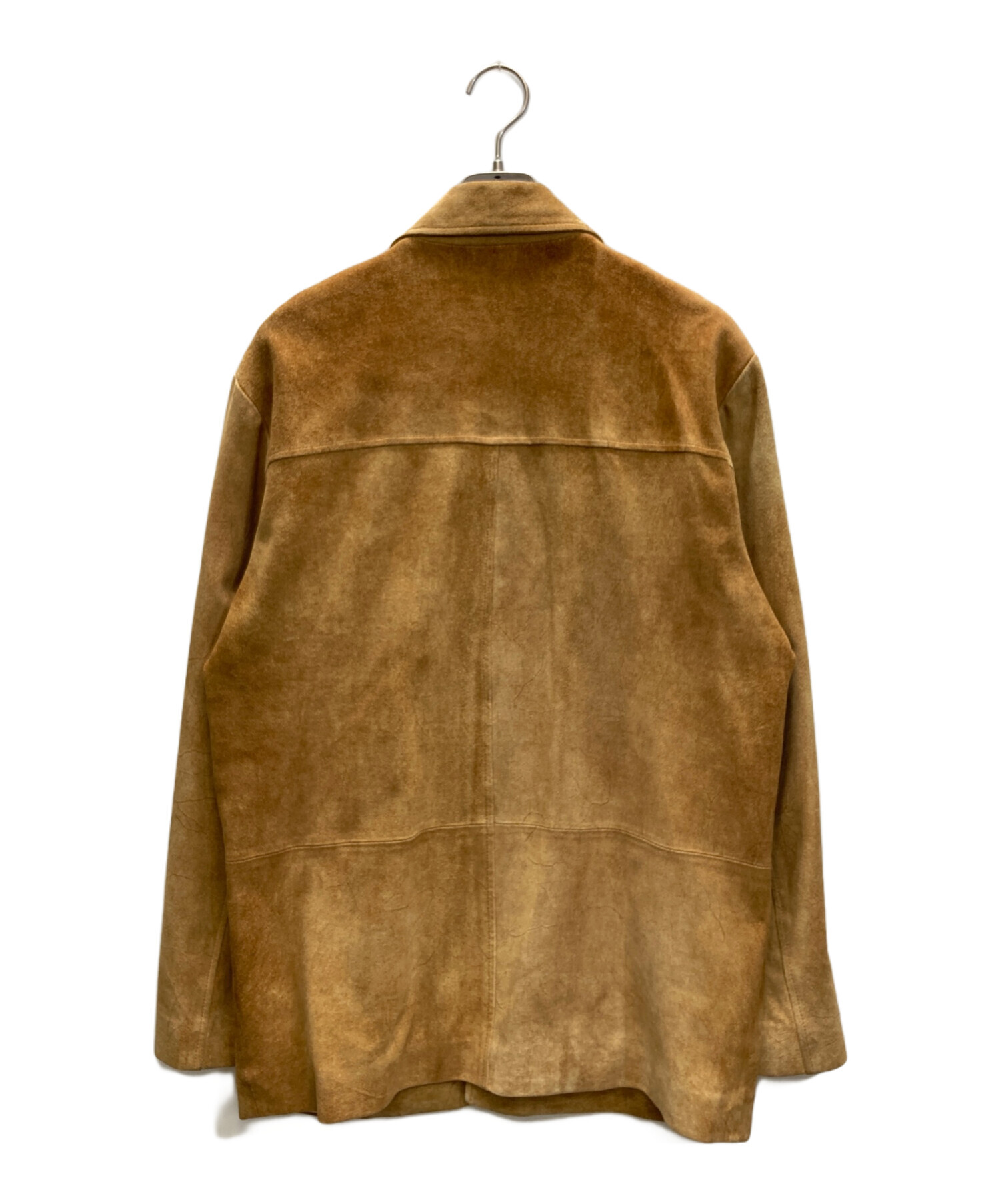 WIND ARMORウィンドアーマームートンジャケット ブラウン スタンドカラー 中古・古着通販】Wind Armor (ウィンドアーマー) ムートンジャケット