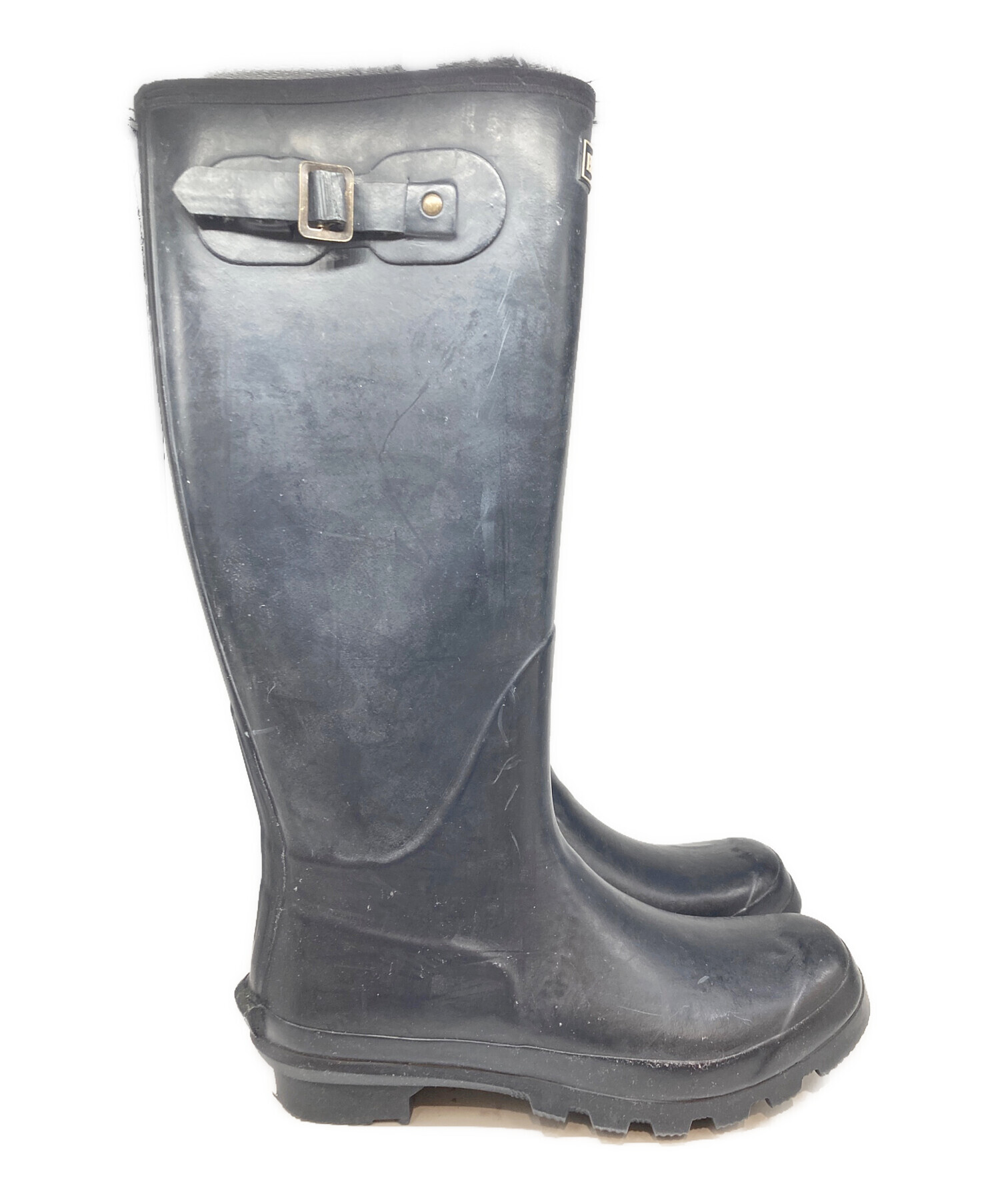 Barbour　バブアー　レインブーツ　乗馬用品 中古・古着通販】Barbour (バブアー) レインブーツ ブラック サイズ