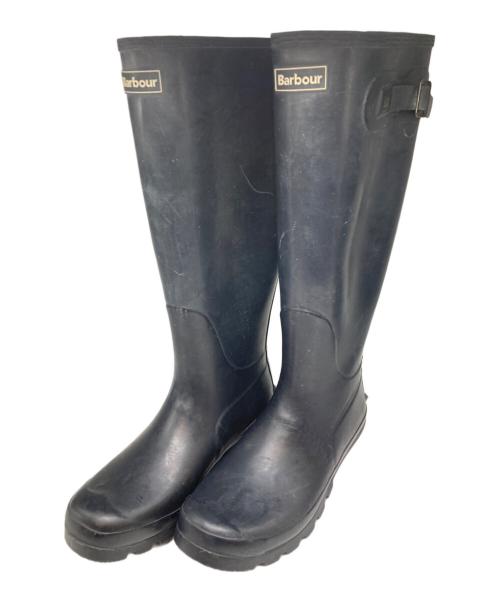 中古・古着通販】Barbour (バブアー) レインブーツ ブラック サイズ