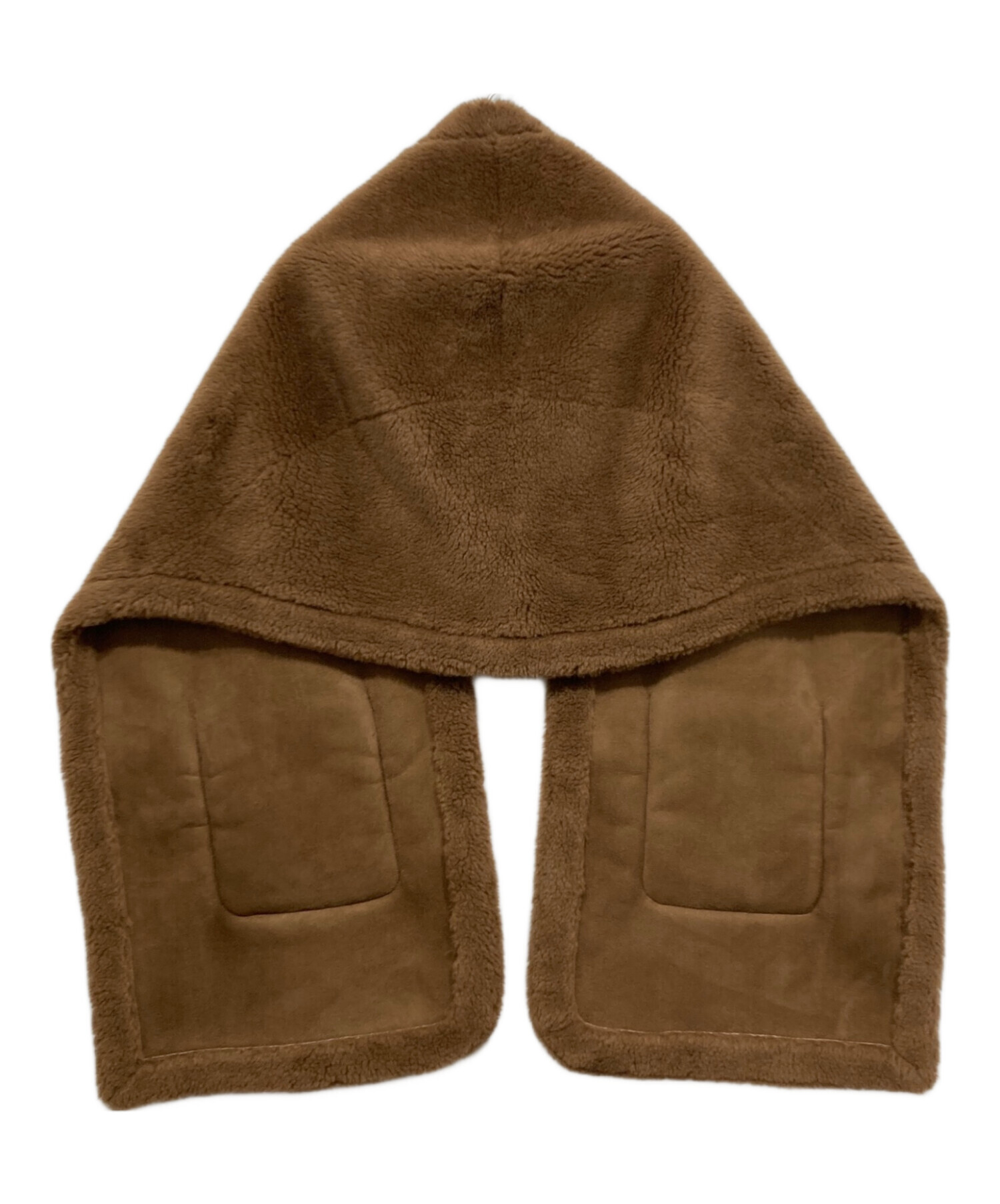 中古・古着通販】haunt (ハウント) ボアストール ブラウン サイズ:Free