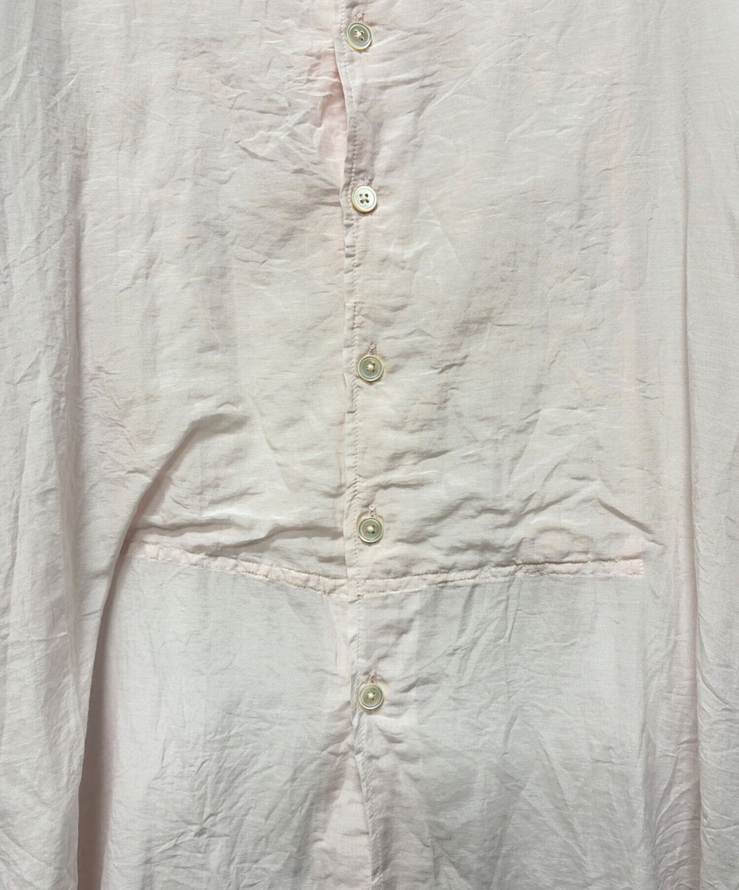 中古・古着通販】OUR LEGACY (アワーレガシー) ADORN SHIRT ピンク 