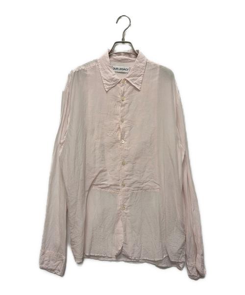 中古・古着通販】OUR LEGACY (アワーレガシー) ADORN SHIRT ピンク