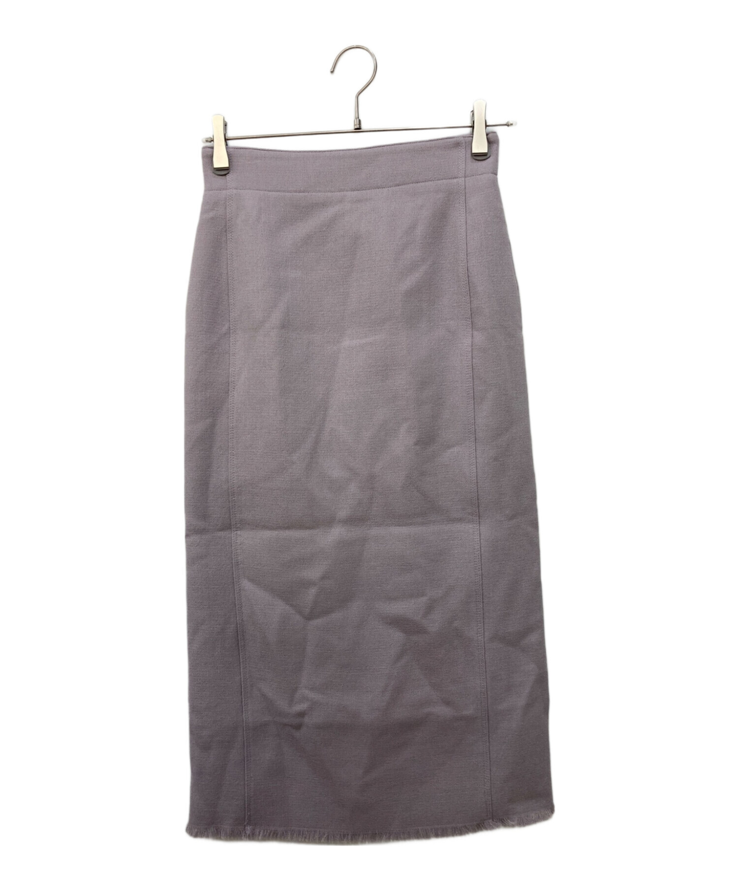 中古・古着通販】EBURE (エブール) ジョーゼットフリンジスカート