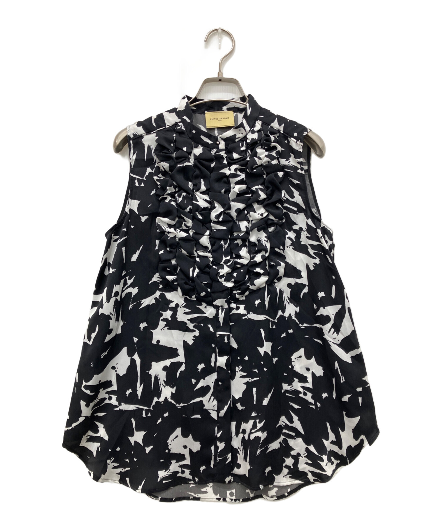 中古・古着通販】UNITED ARROWS (ユナイテッドアローズ) サテン フリル 