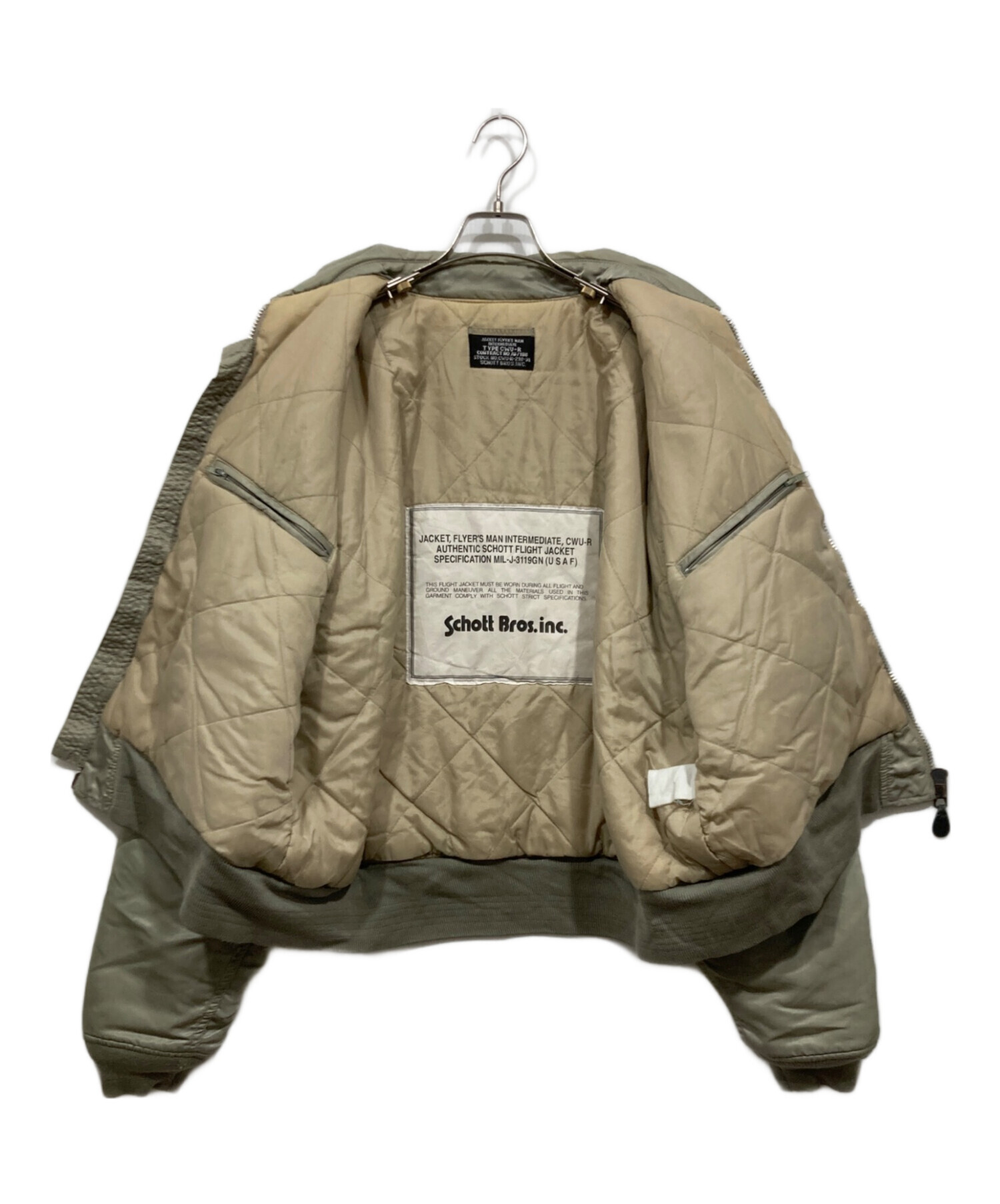 Schott Bros. Inc. フライトジャケット 古着屋購入35000 Schott Bros