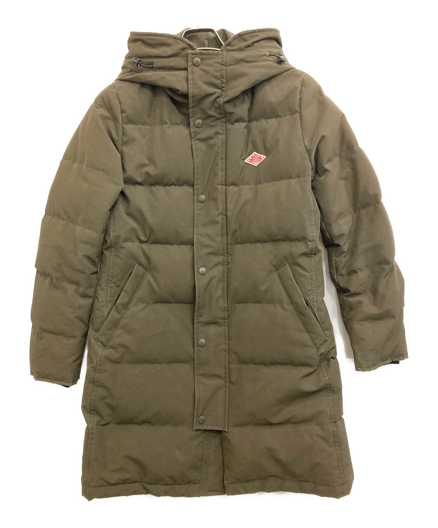 中古・古着通販】DANTON (ダントン) フード付きロングダウンコート