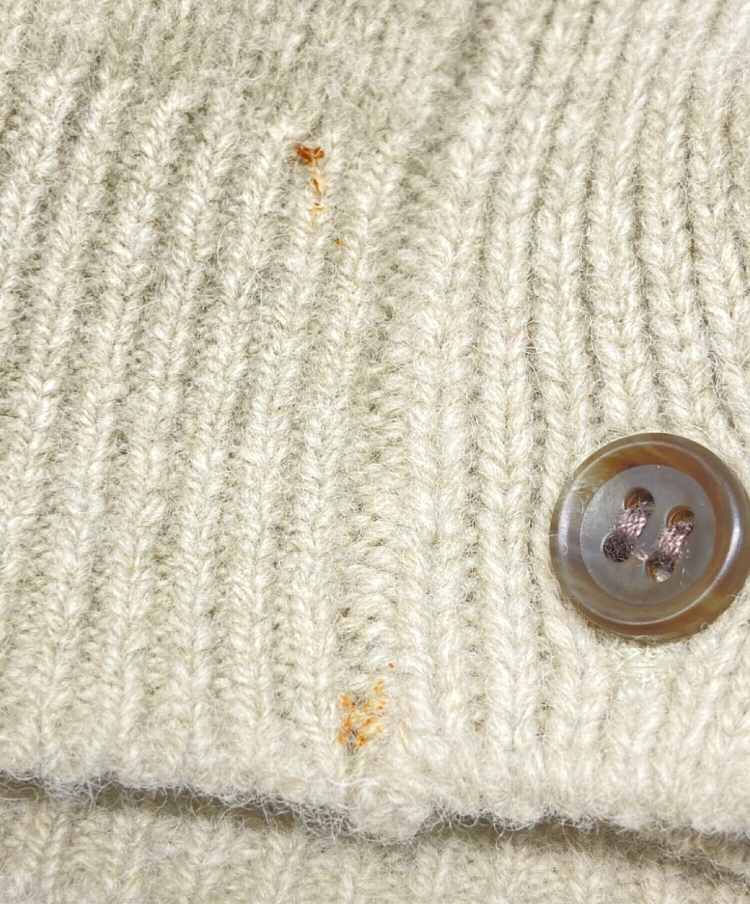 中古・古着通販】CLANE (クラネ) ARRANGE KNIT TOPS ベージュ サイズ:1