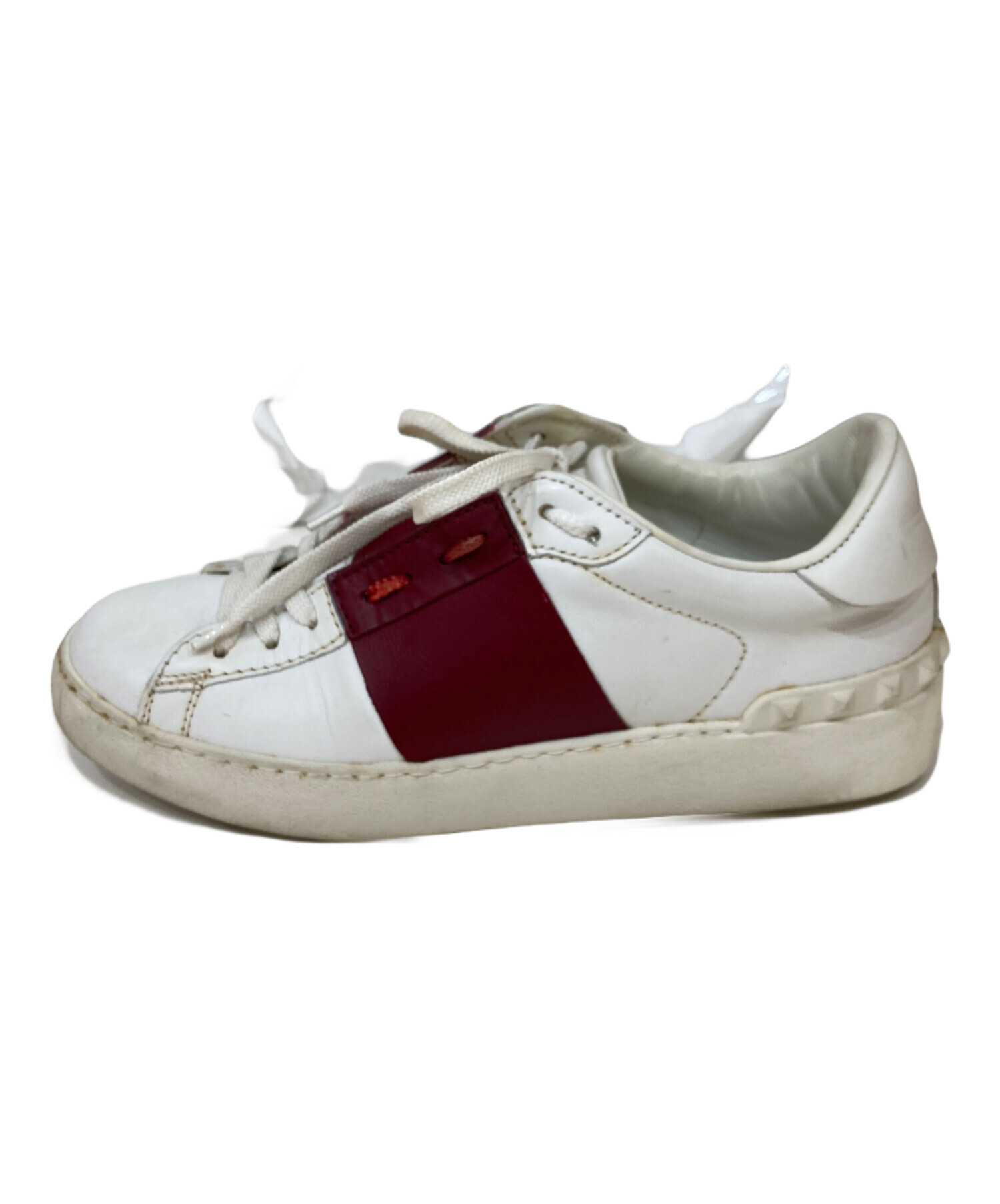 【美品】VALENTINO スニーカー ロックスタッツ ロゴ 中古・古着通販】VALENTINO GARAVANI (ヴァレンティノ・ガラヴァーニ