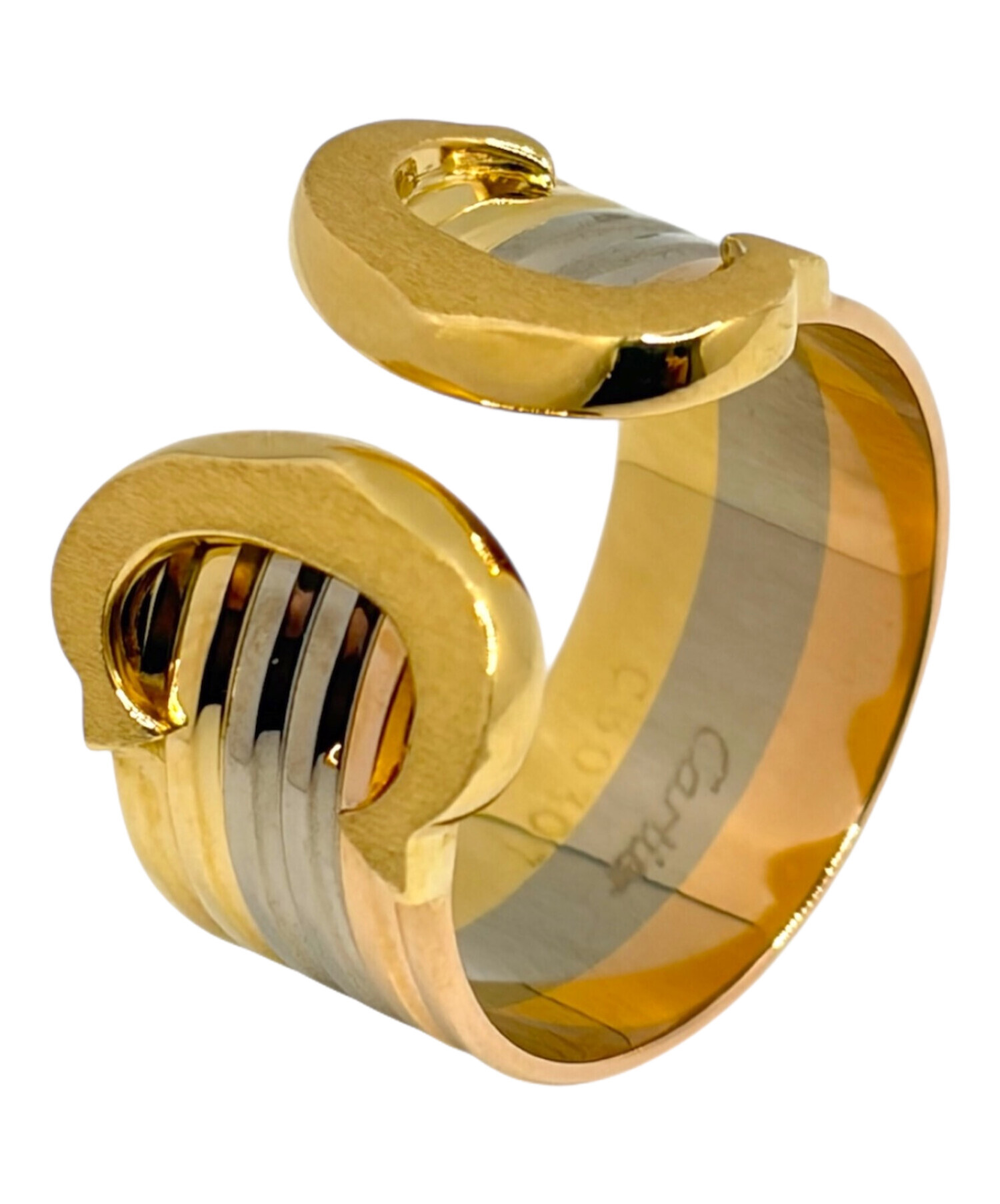 中古・古着通販】Cartier (カルティエ) 2Cスリーカラーリング サイズ